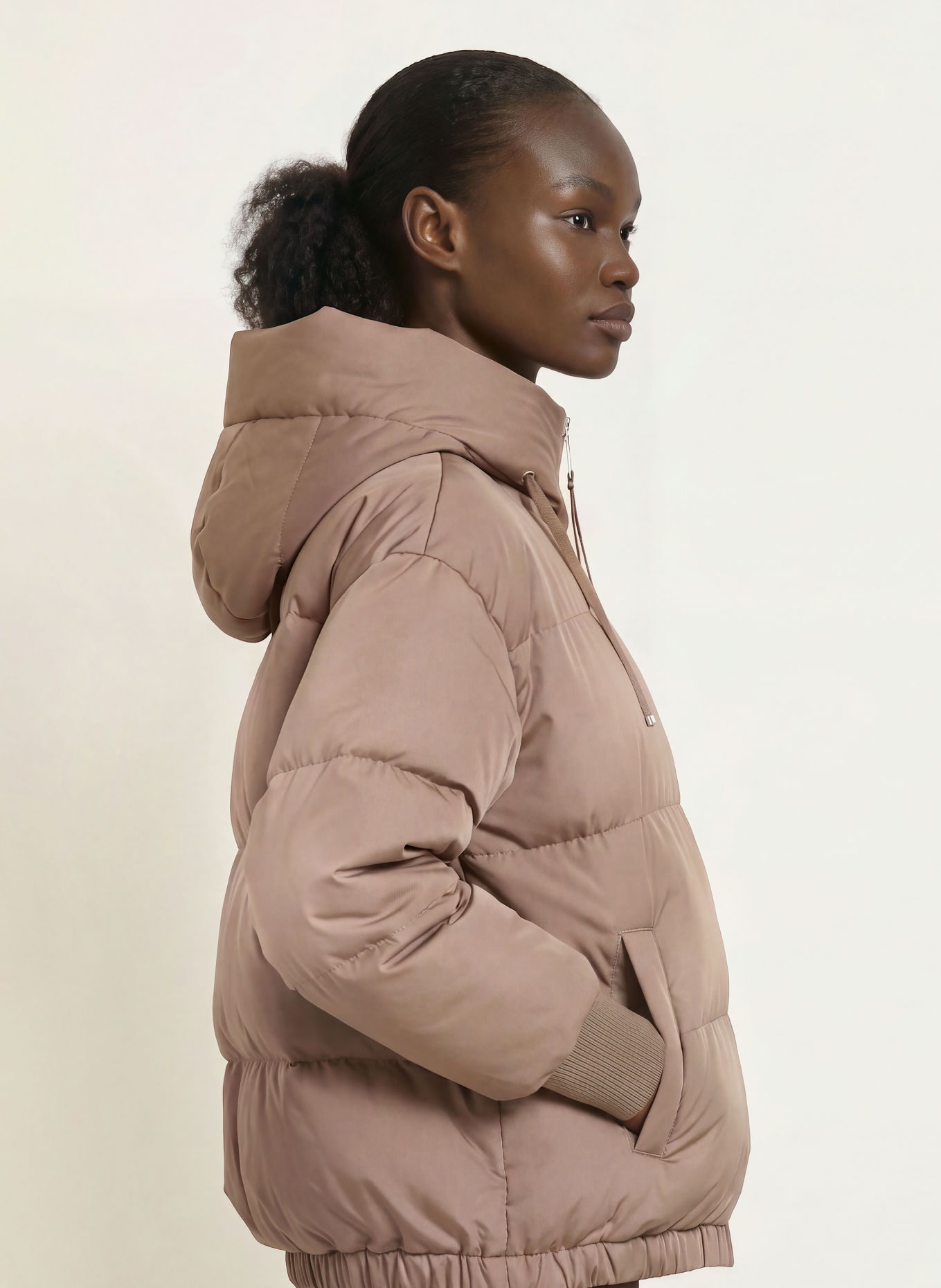 DUNO Daunenjacke HEKA: TAUPE
