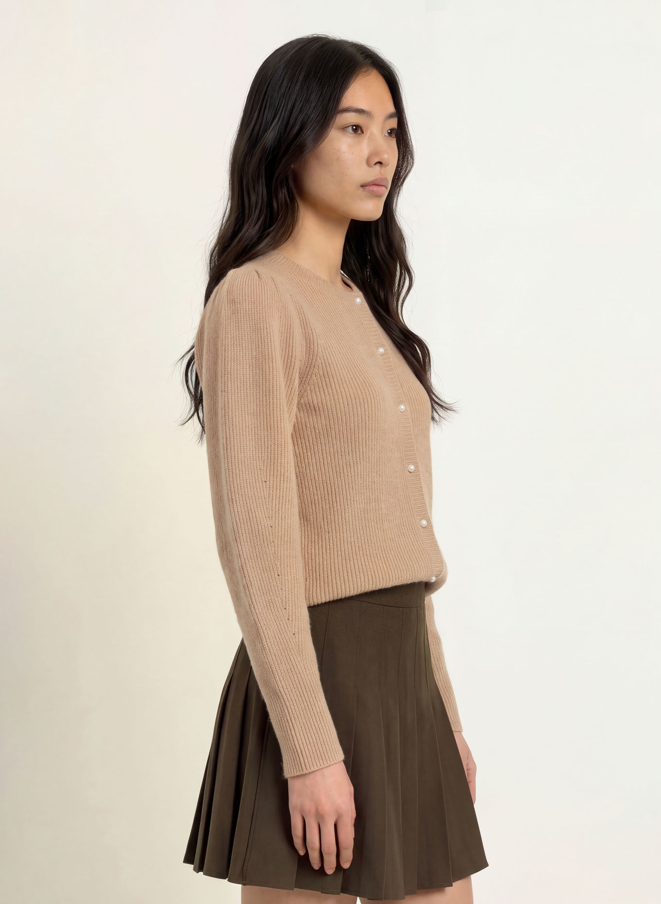 NEO NOIR Strickjacke NUNA: BEIGE