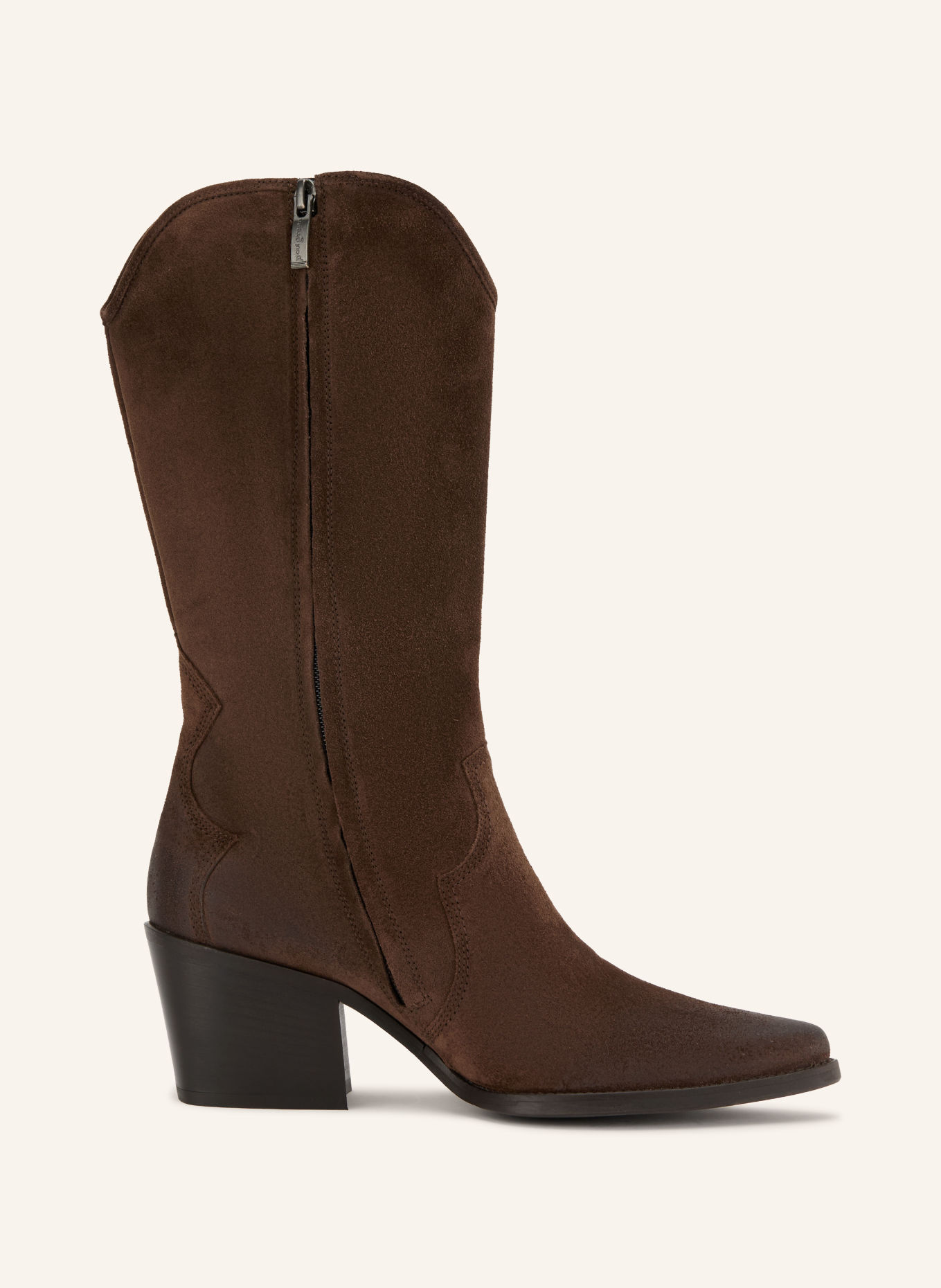 paul green Cowboy boots: BROWN