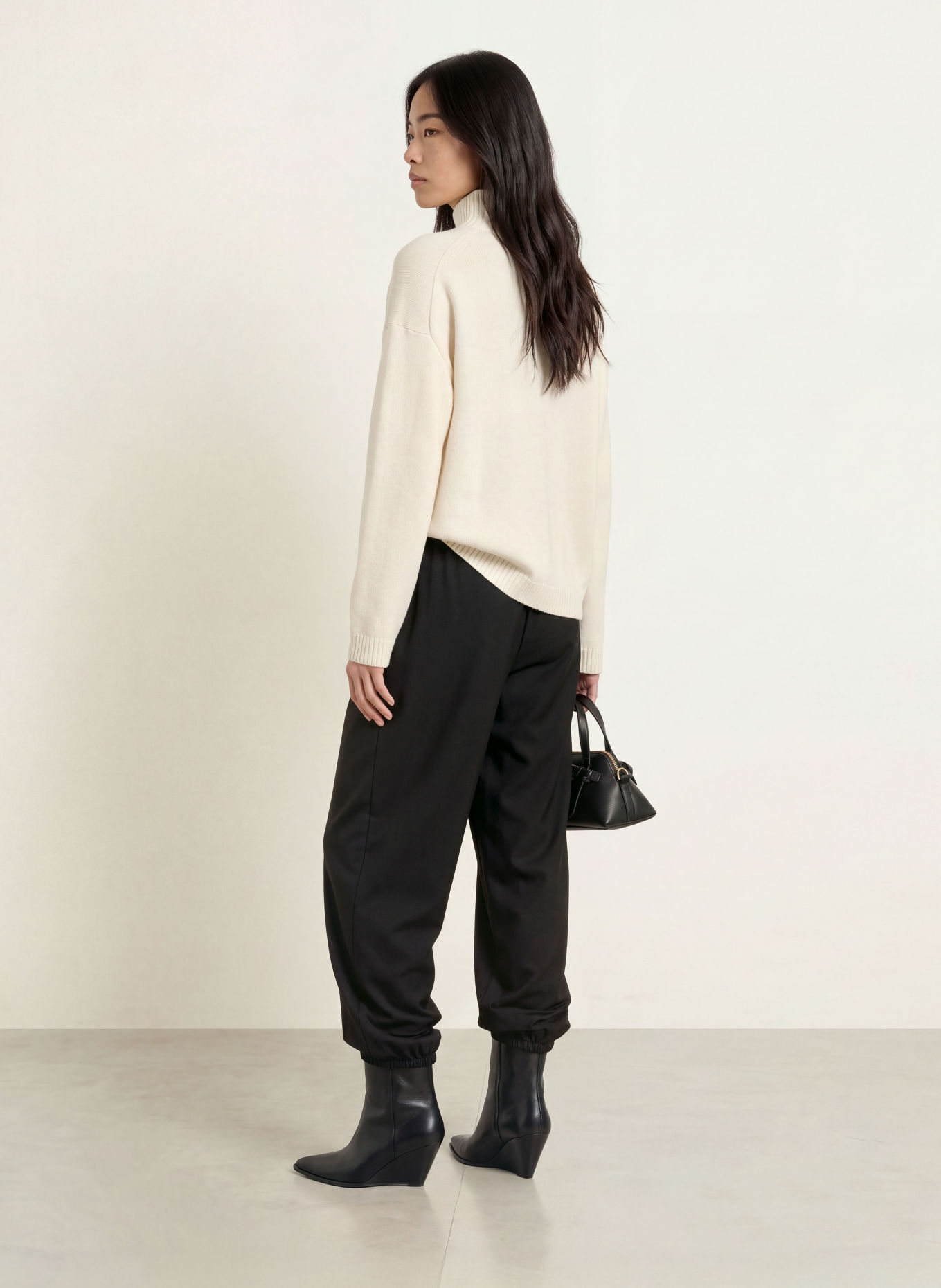 SELECTED Pullover mit Cashmere: ECRU