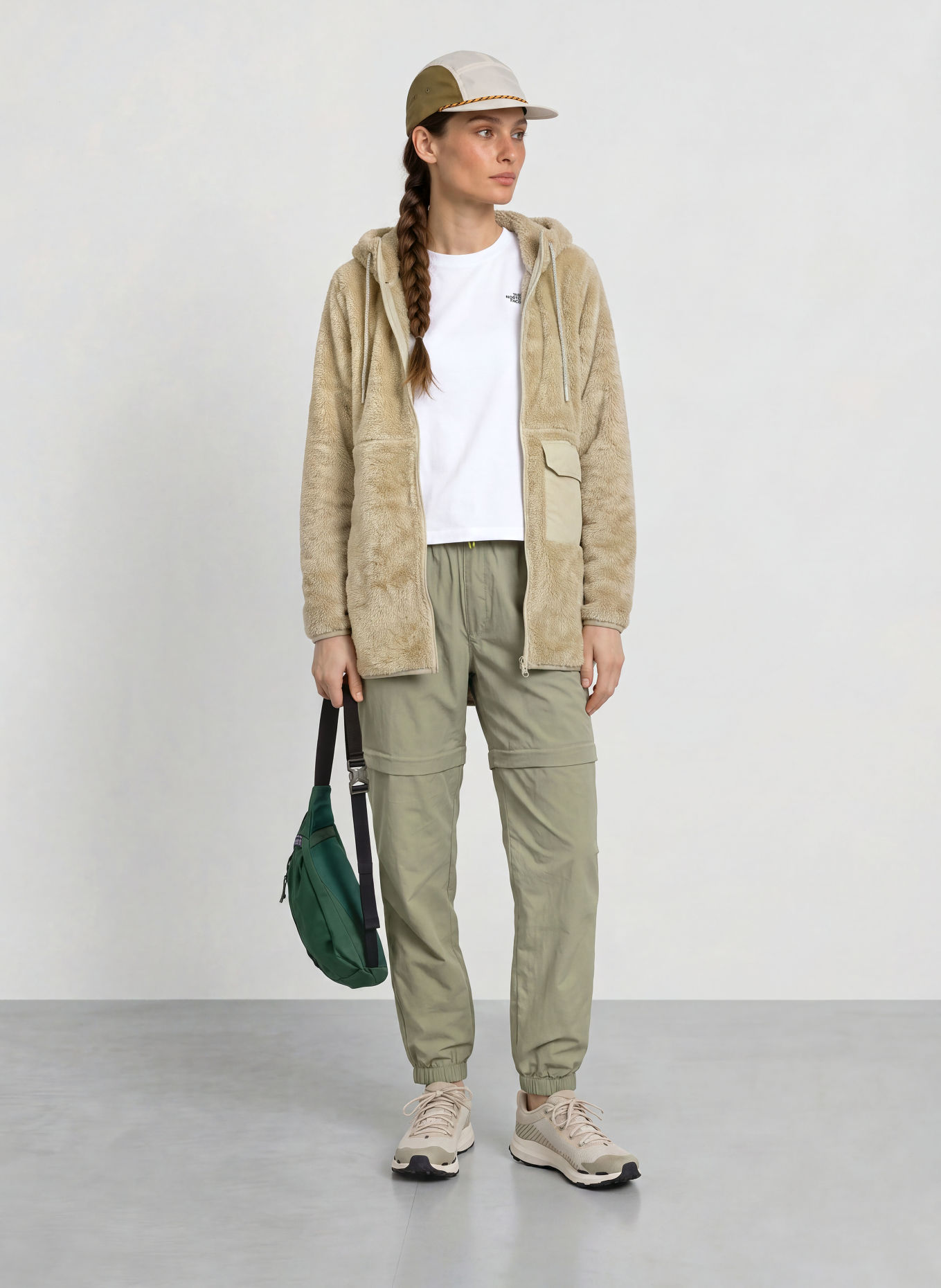 me°ru' Fleecejack NUNAVUT: BEIGE