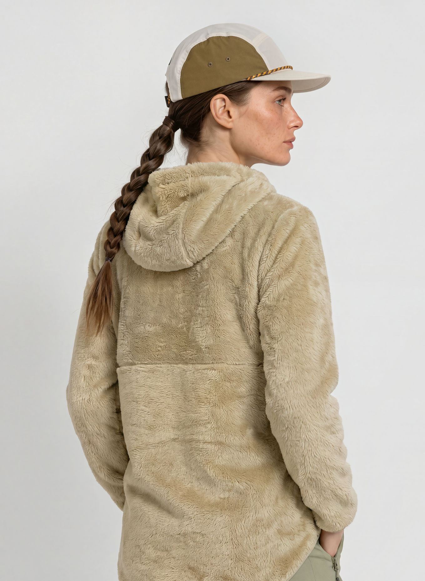 me°ru' Fleecejack NUNAVUT: BEIGE