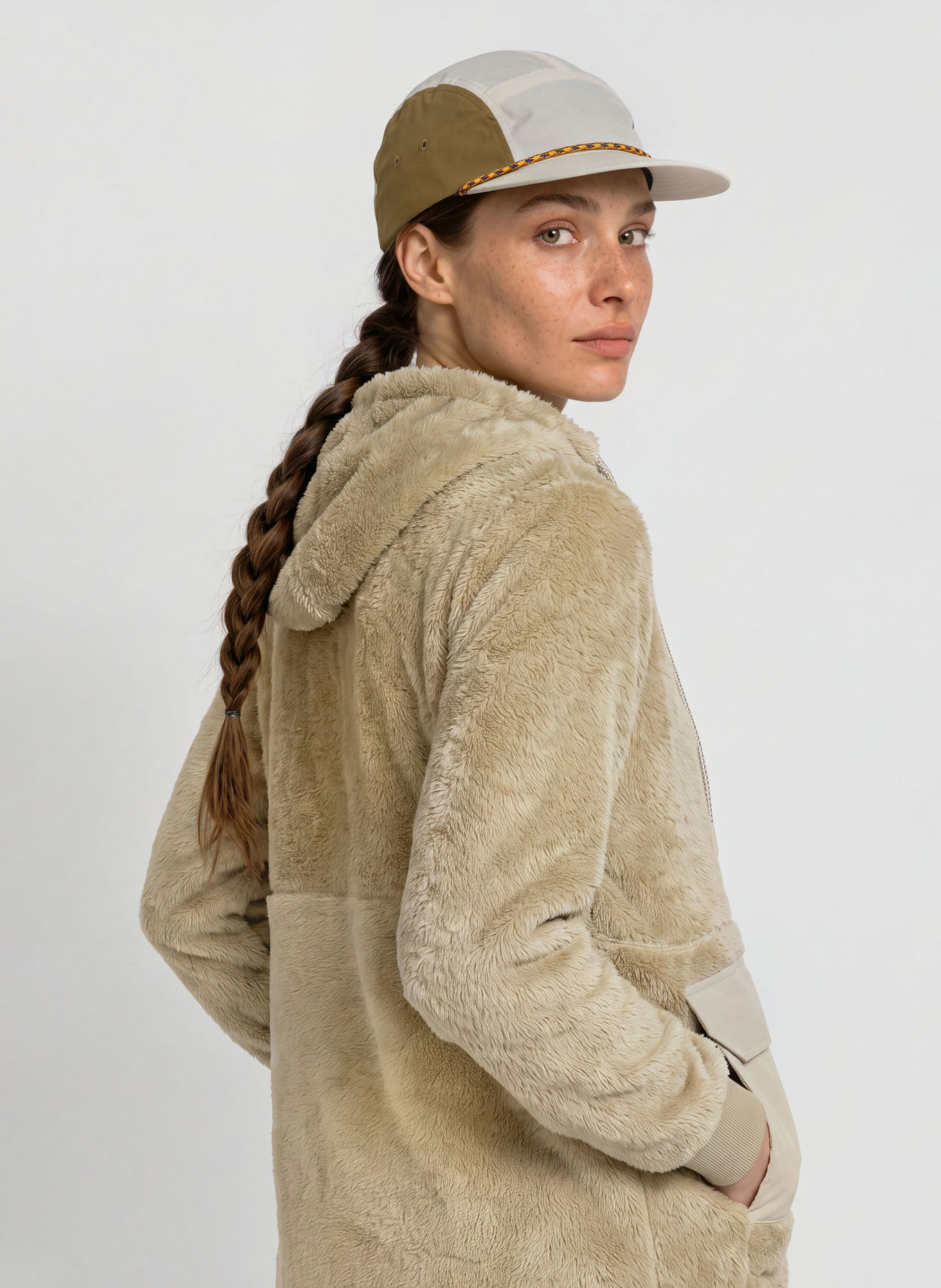 me°ru' Fleecejack NUNAVUT: BEIGE