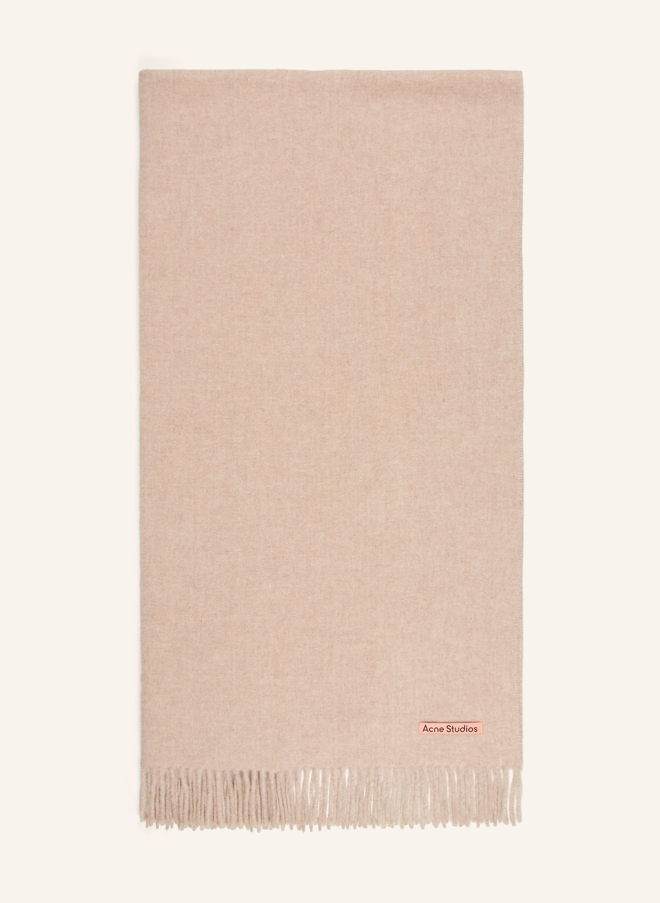 Acne Studios Schal: BEIGE