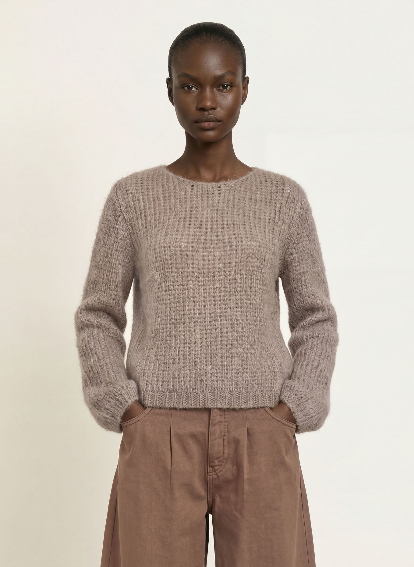 InWear Mohair-Pullover JETRAIW: TAUPE