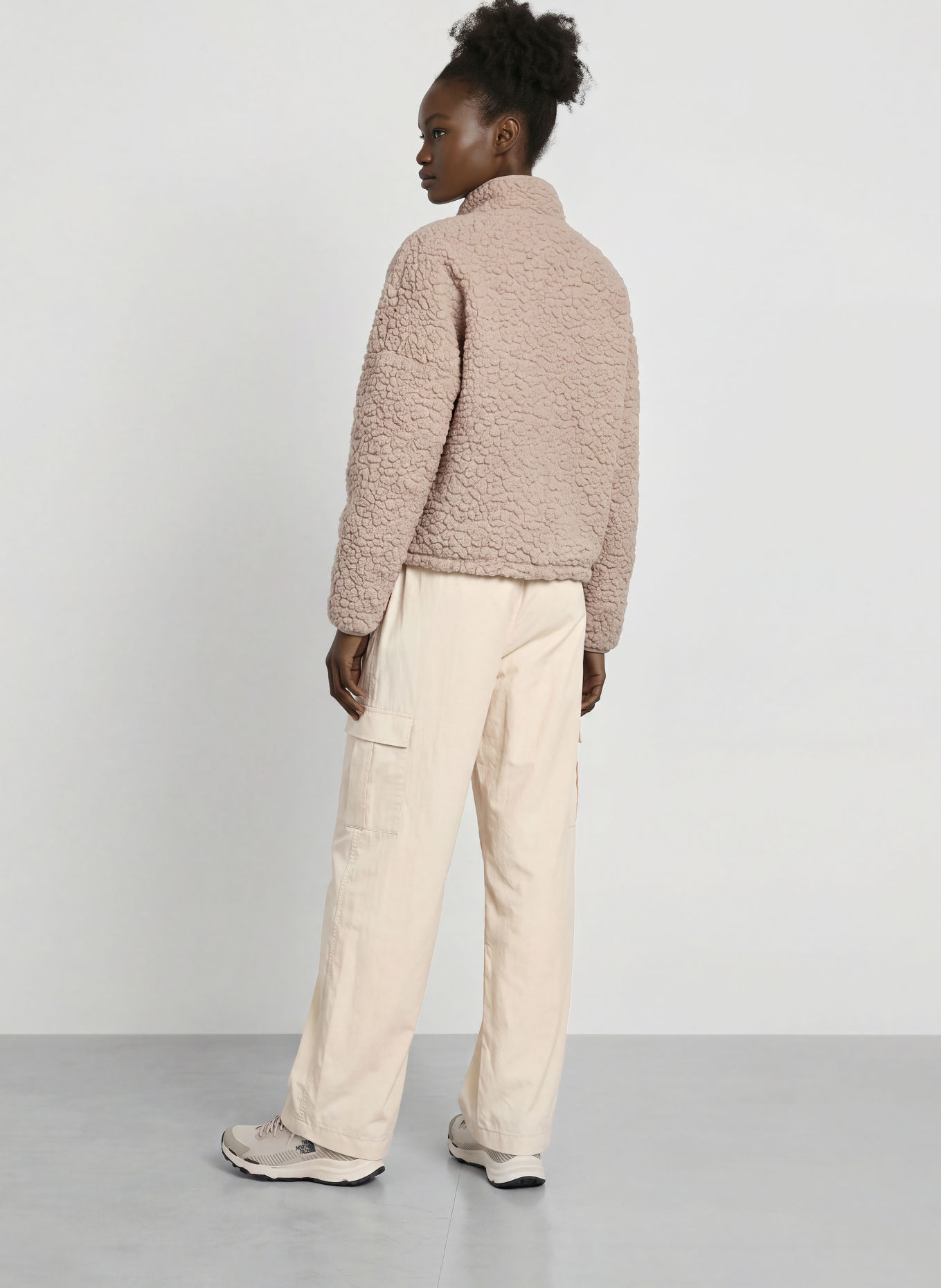 66°NORTH Fleecejakke VARMAHLID: BEIGE