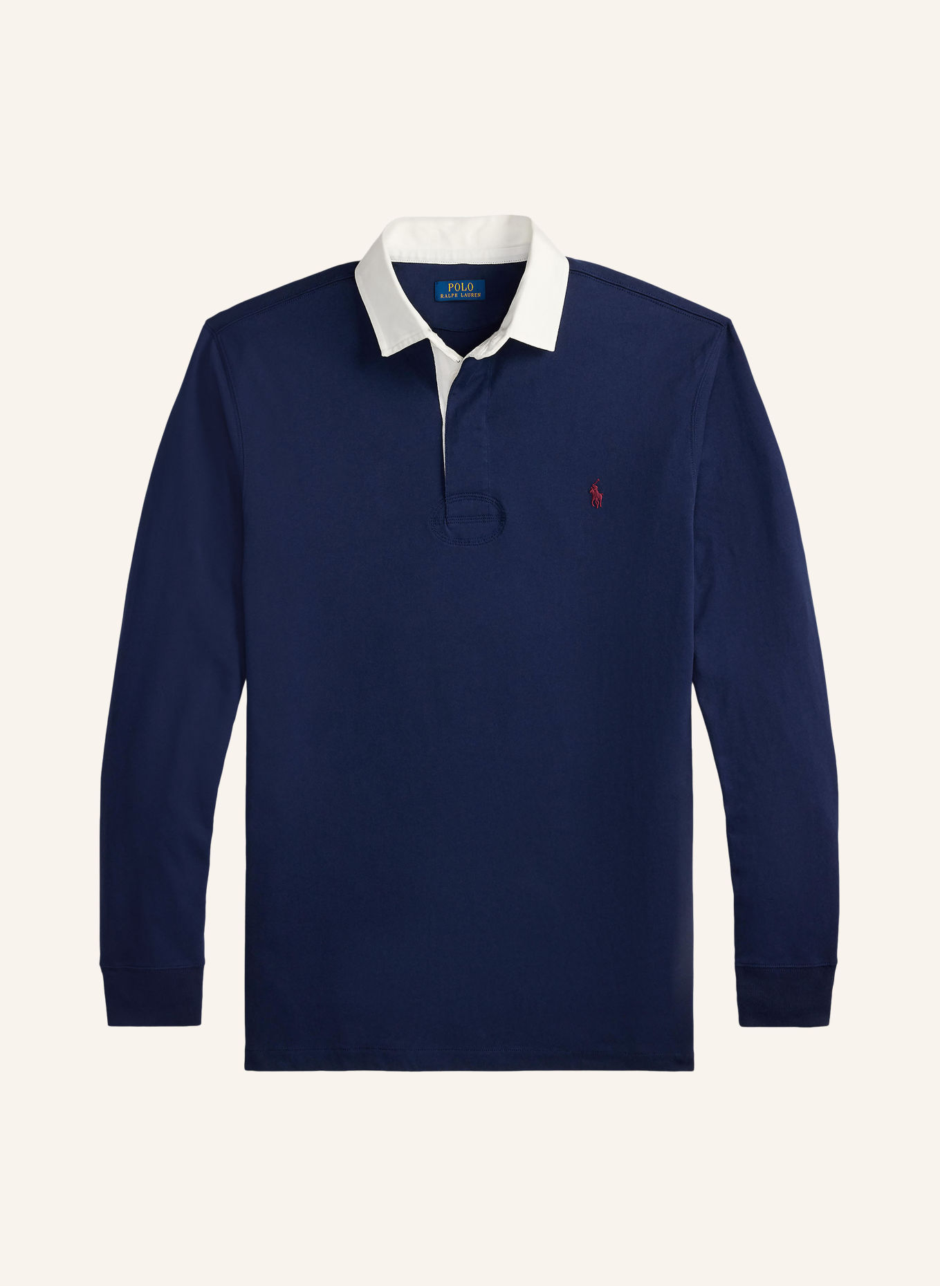 POLO RALPH LAUREN Big & Tall Jersey-Poloshirt: DUNKELBLAU