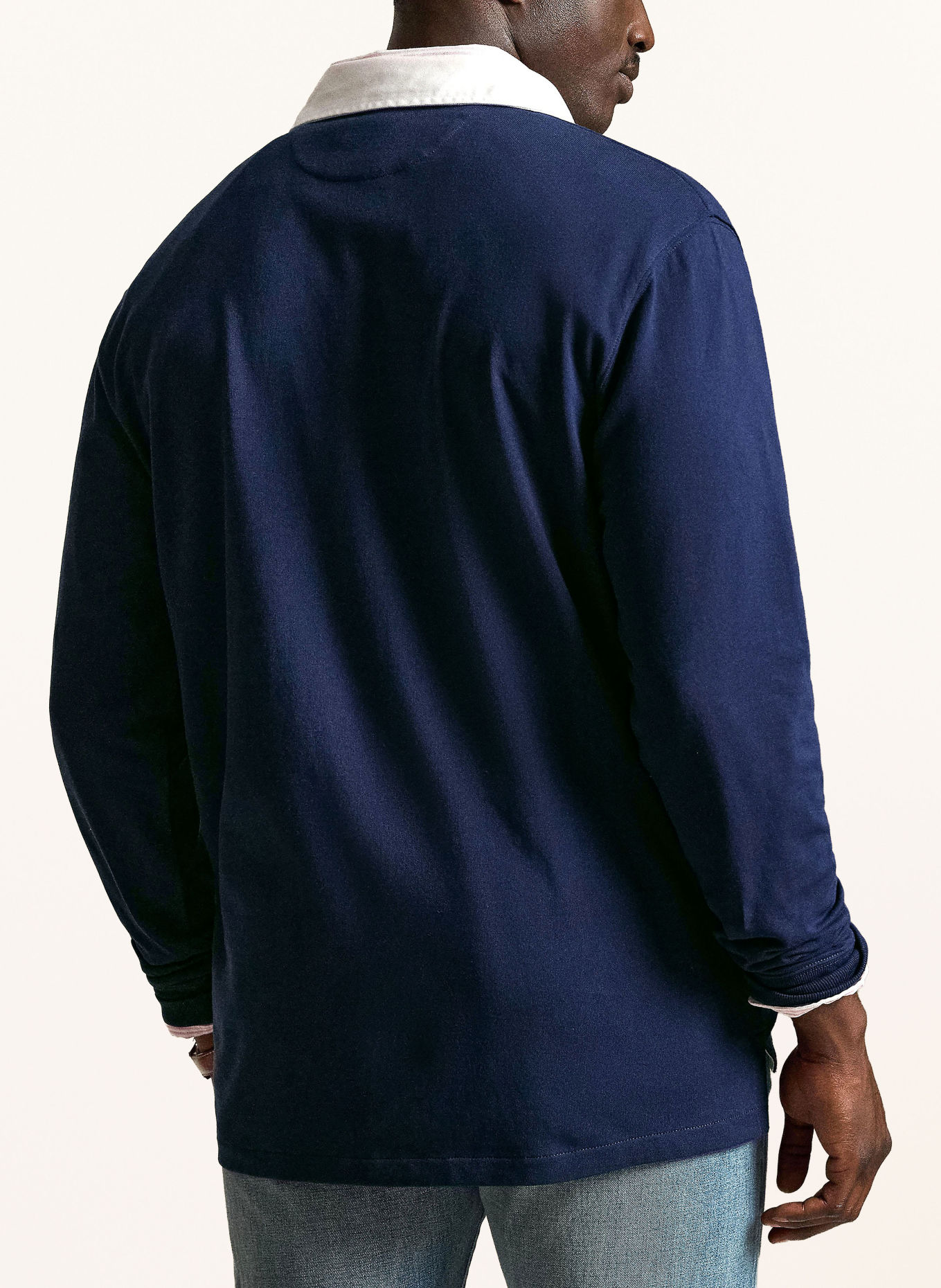 POLO RALPH LAUREN Big & Tall Jersey-Poloshirt: DUNKELBLAU
