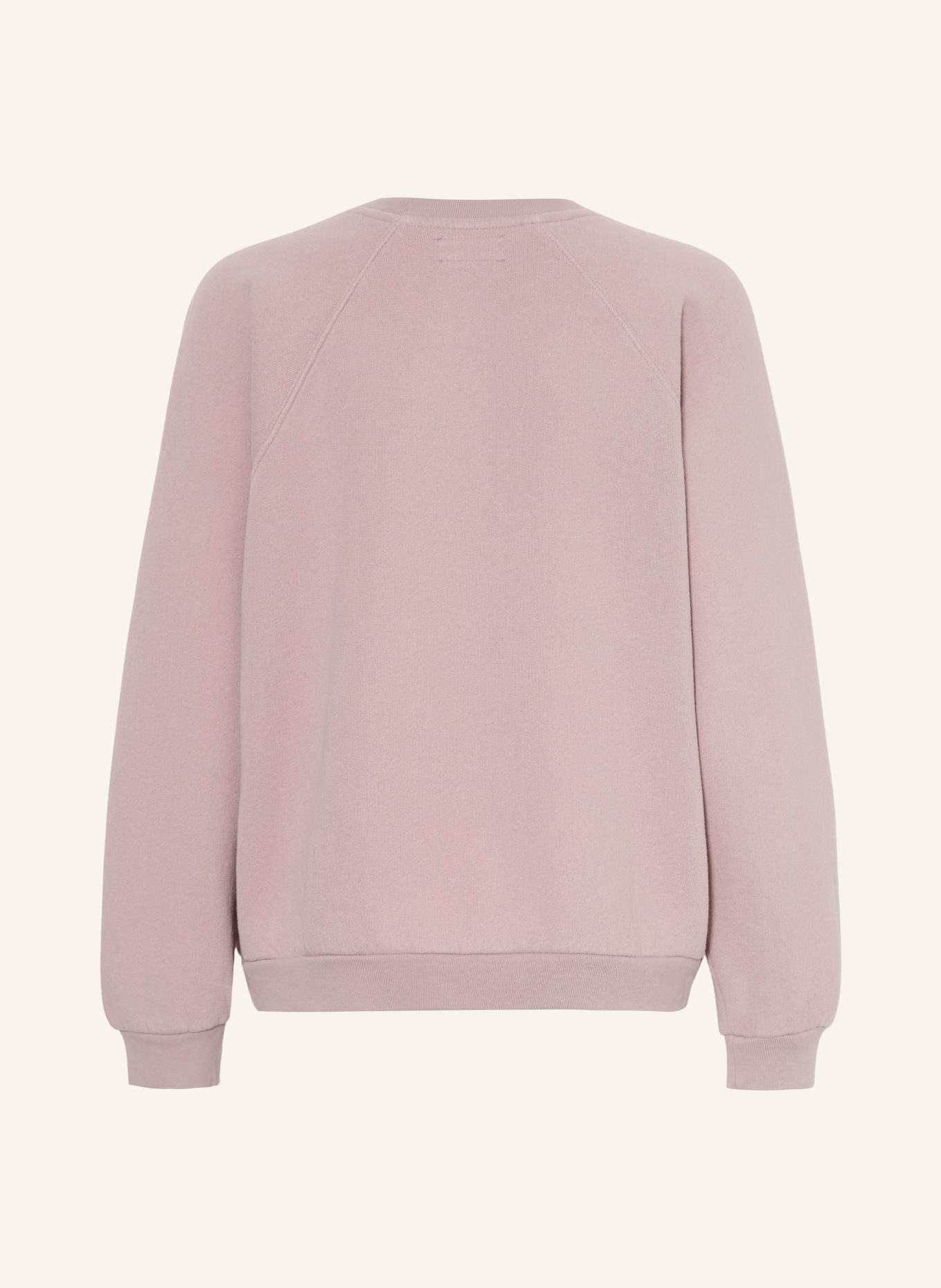 American Vintage Sweatshirt: ROSE / NEON YELLOW