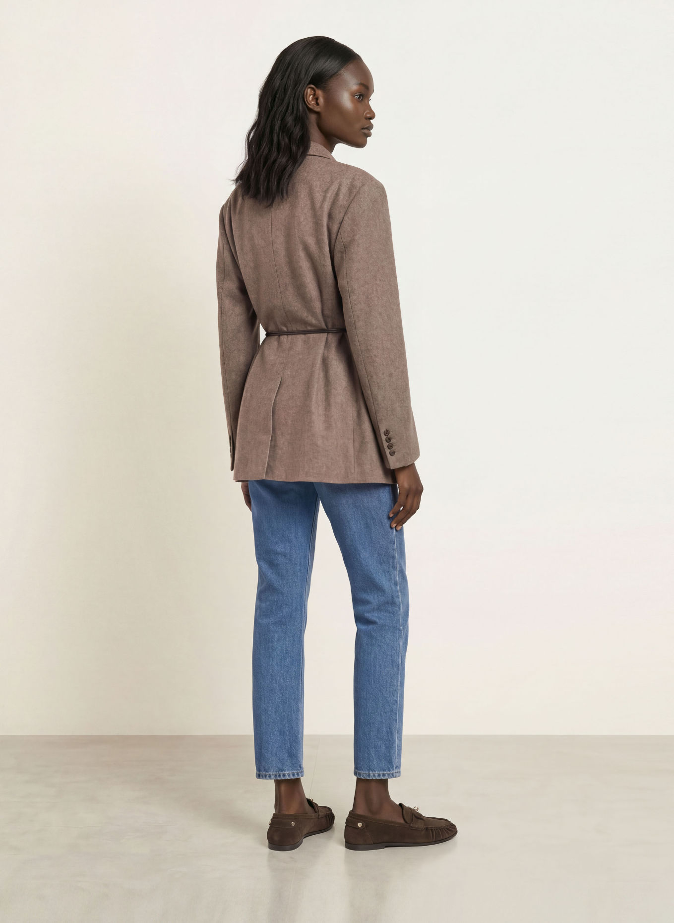 by Aylin Koenig Oversized-Blazer THORA: BRAUN