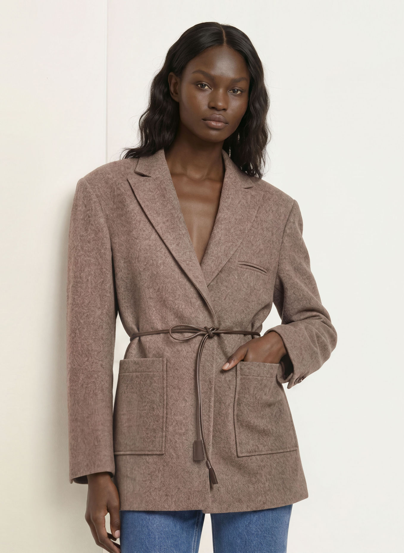 by Aylin Koenig Oversized-Blazer THORA: BRAUN