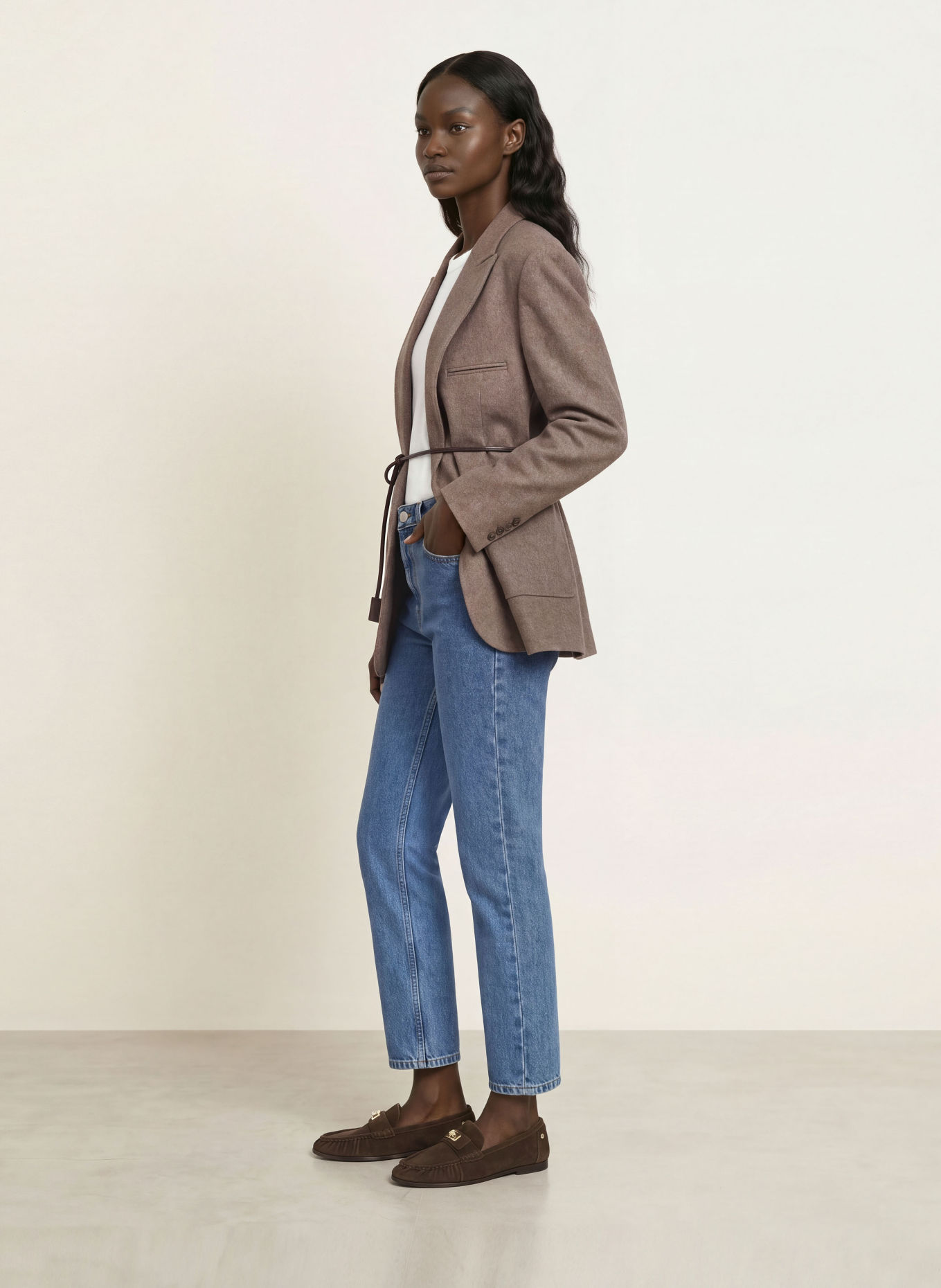 by Aylin Koenig Oversized-Blazer THORA: BRAUN