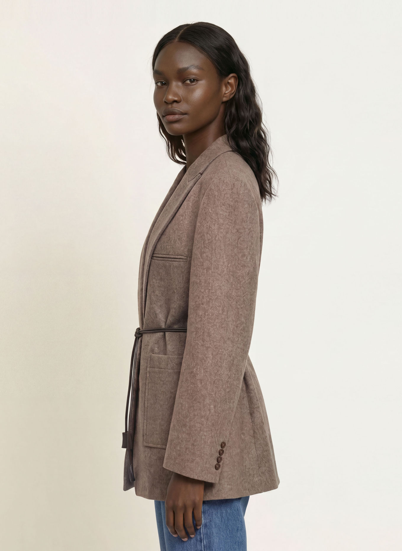 by Aylin Koenig Oversized-Blazer THORA: BRAUN