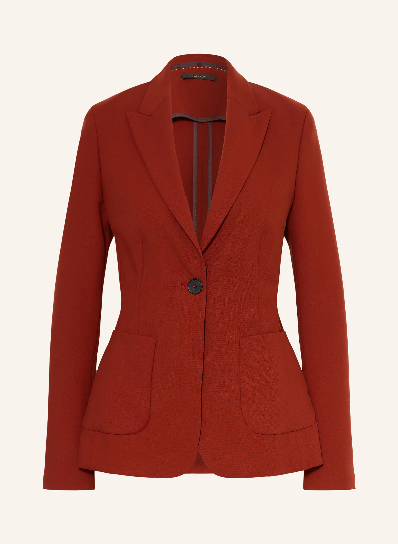 windsor. Blazer: DUNKELROT