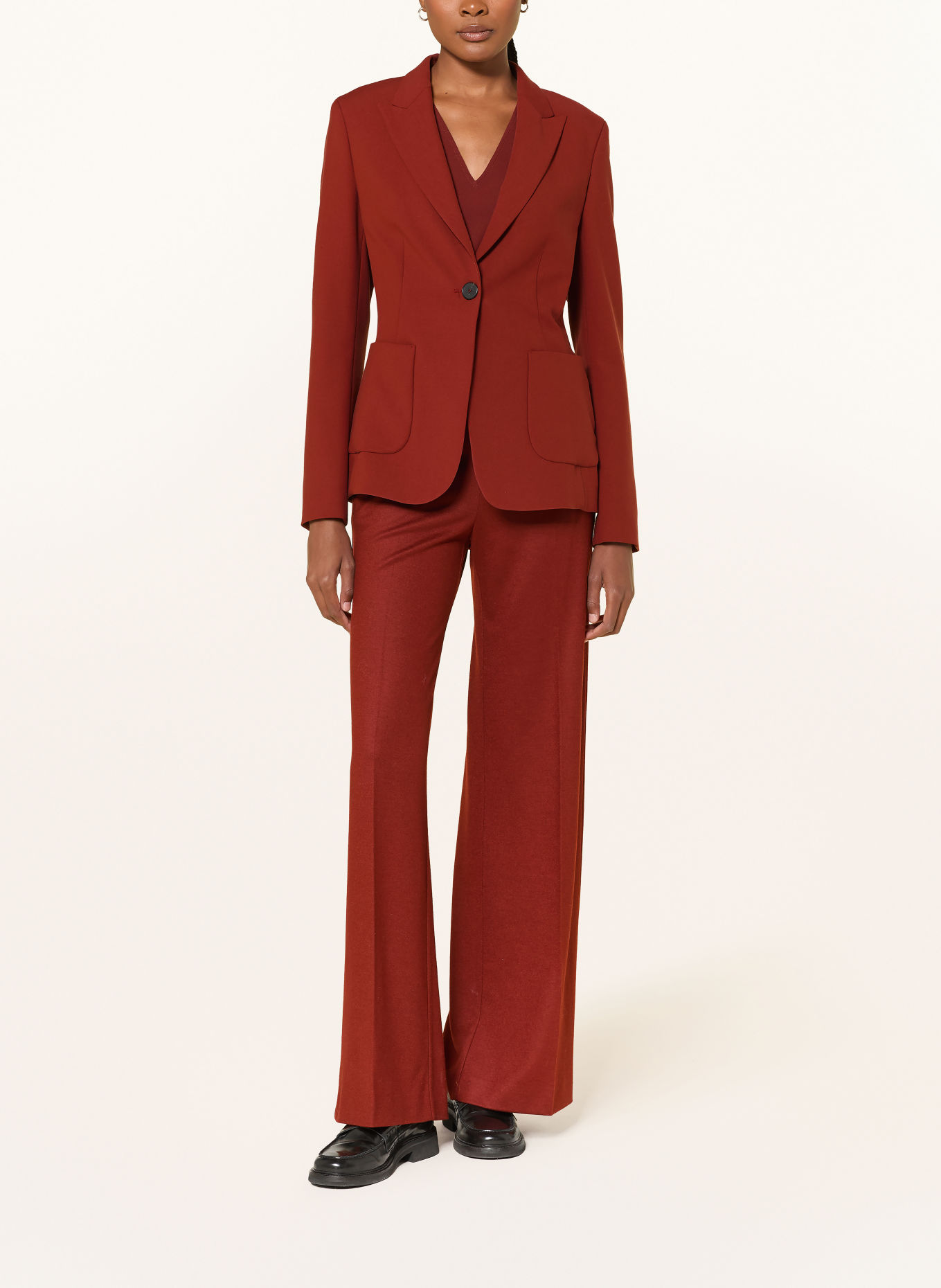 windsor. Blazer: DUNKELROT