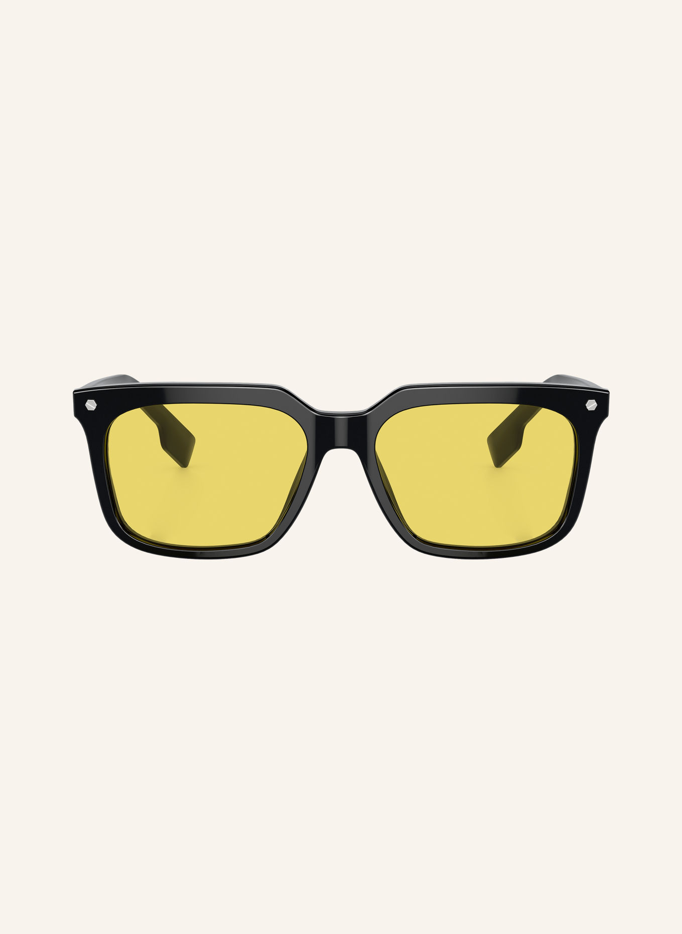 BURBERRY Sonnenbrille BE4337F CARNABY: SCHWARZ/ GELB