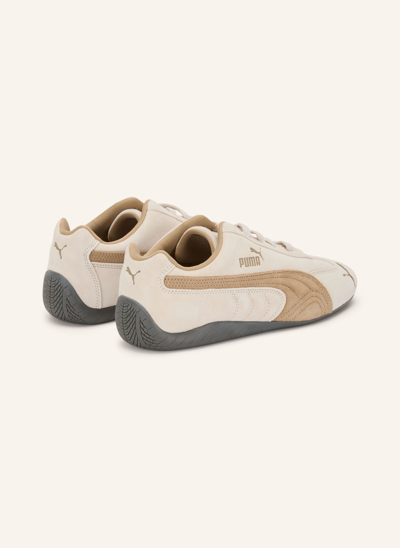 PUMA SPEEDCAT OG sneakers: BEIGE / CAMEL