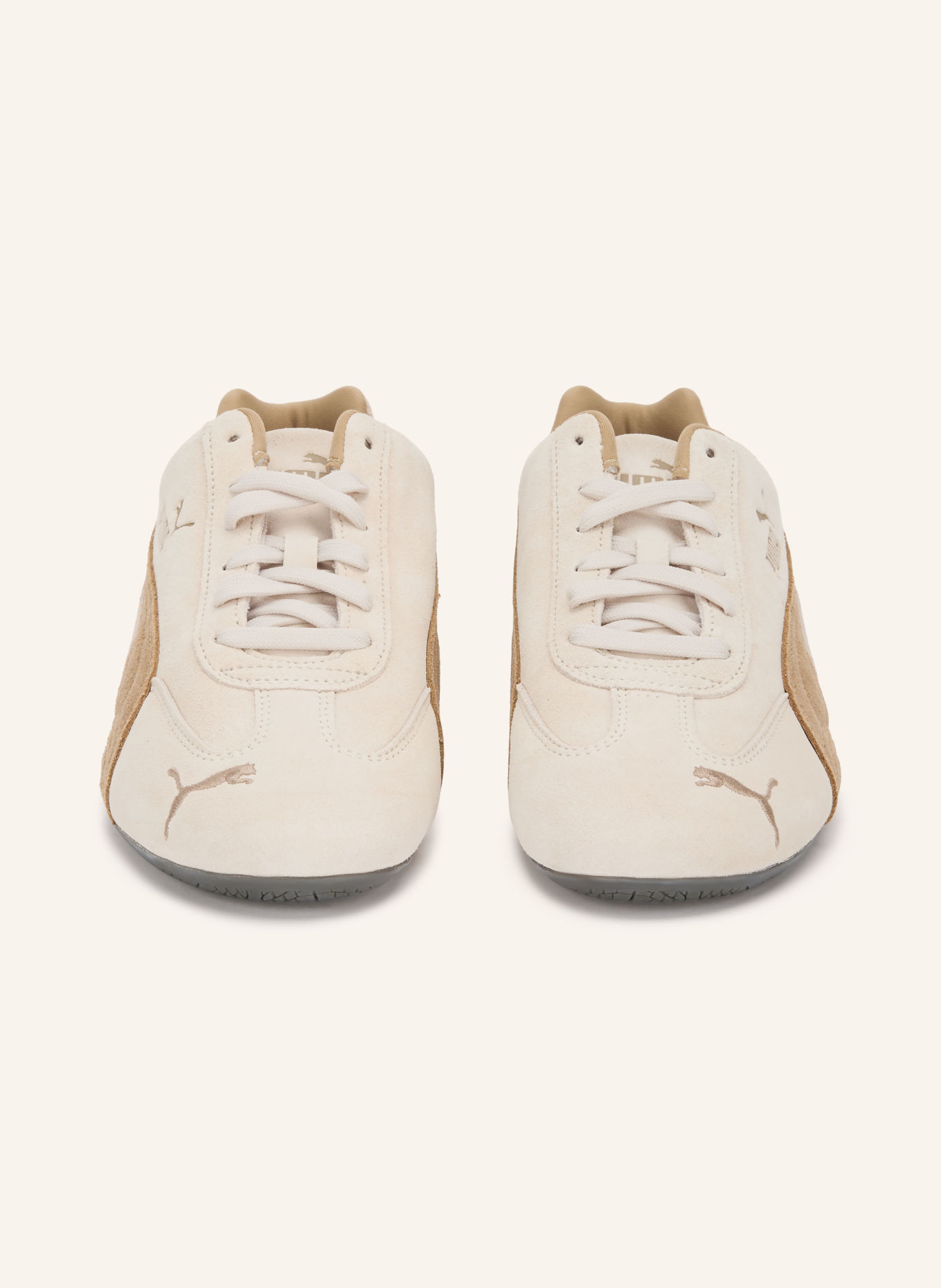 PUMA SPEEDCAT OG sneakers: BEIGE / CAMEL