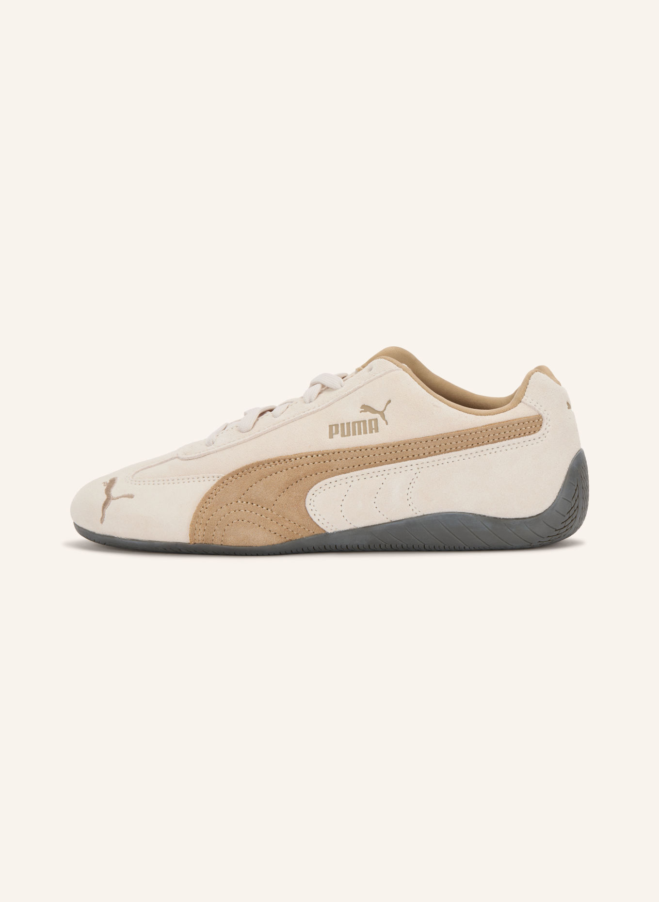 PUMA SPEEDCAT OG sneakers: BEIGE / CAMEL