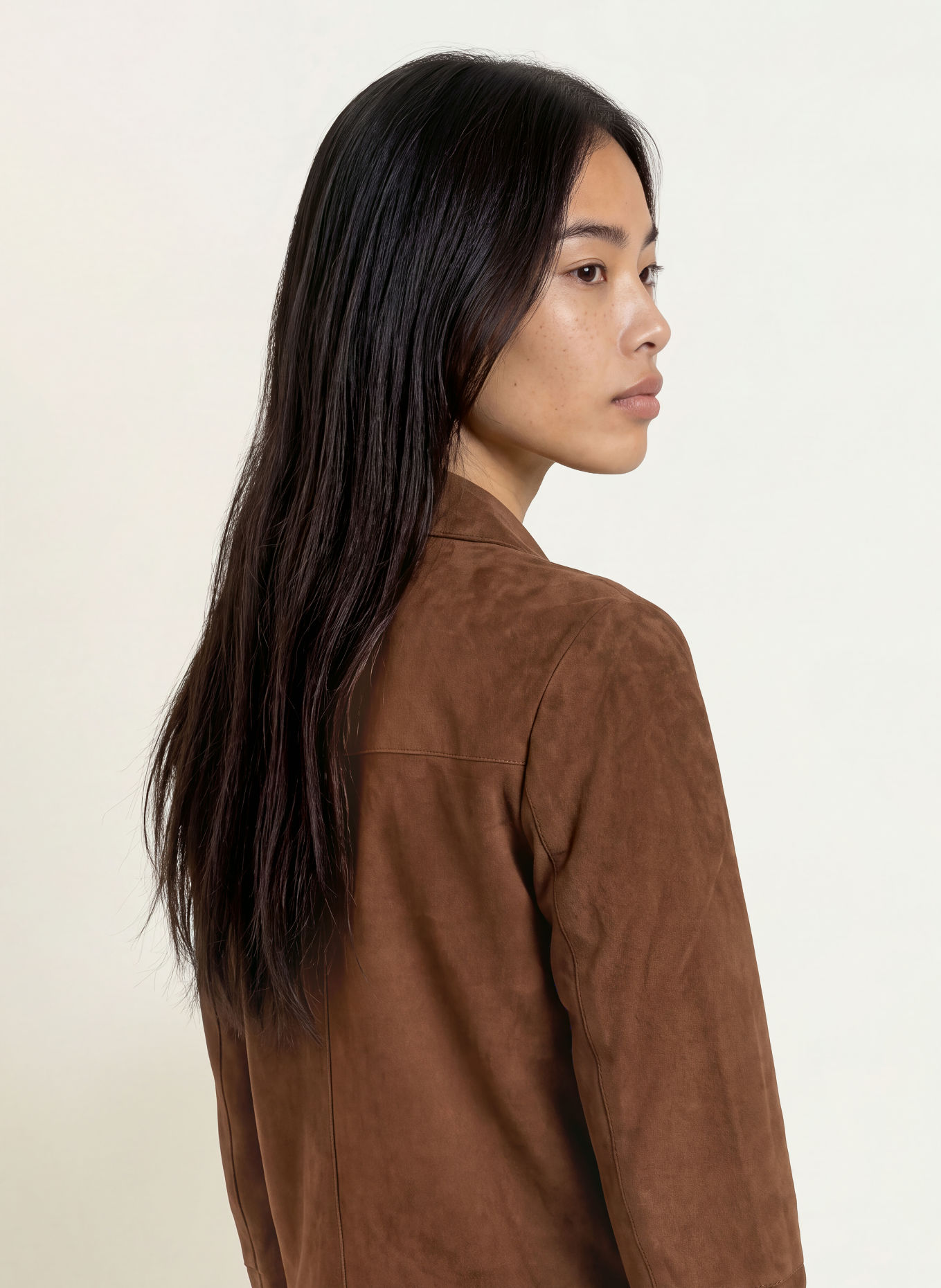 REPEAT Lederjacke: DUNKELBRAUN