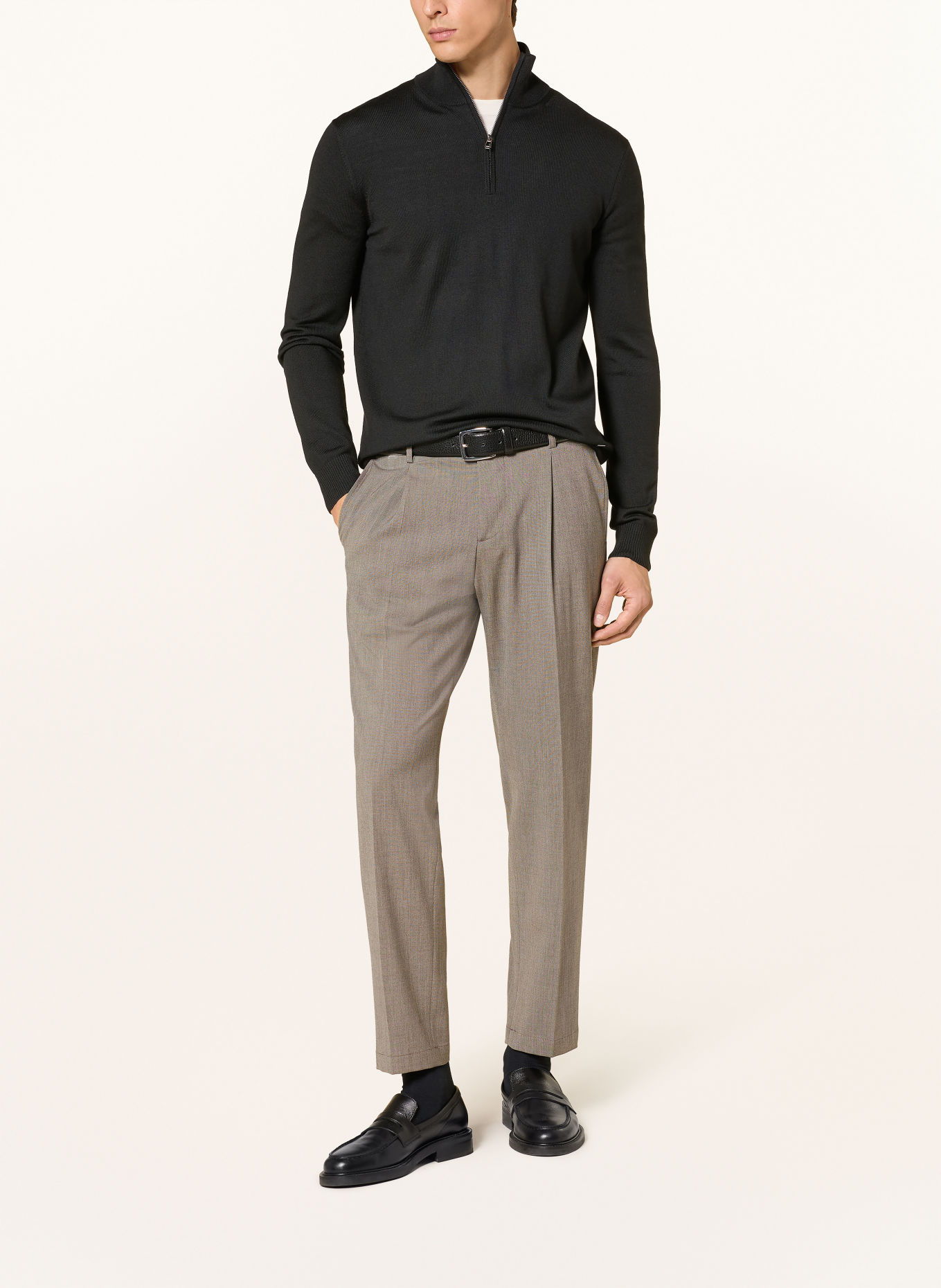 JOOP! Half-zip sweater DARIO: BLACK