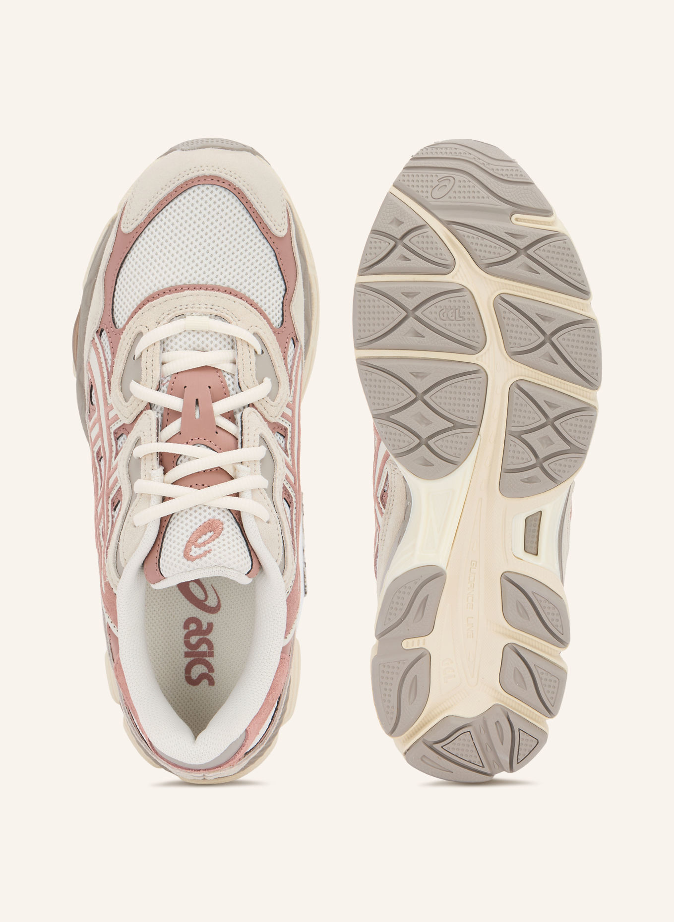 ASICS Sneakers GEL-NYC: CREAM / DUSKY PINK / GRAY