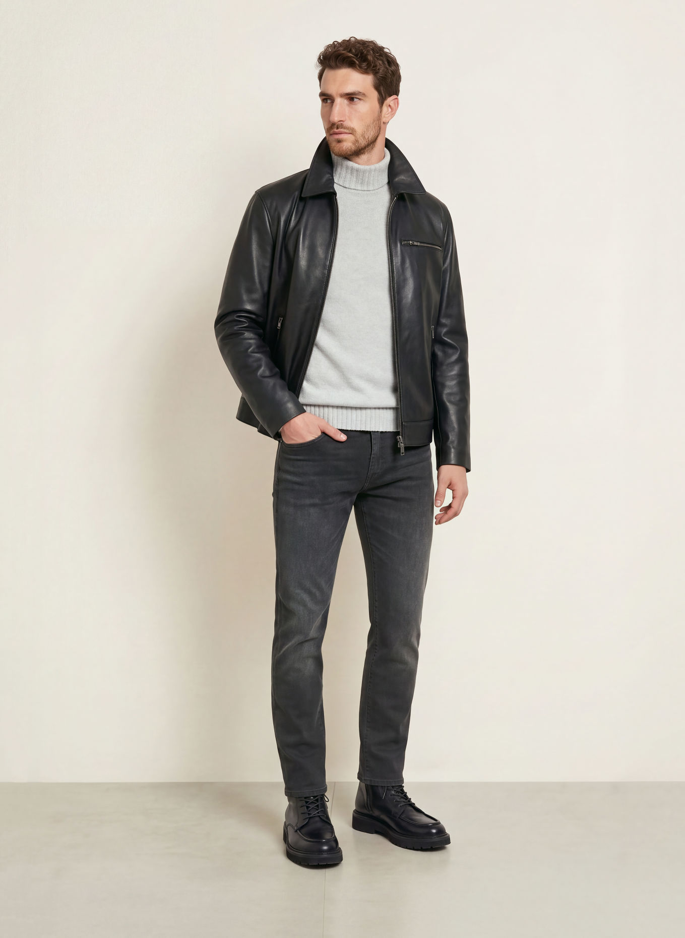 ALBERTO Jeans PIPE Regular Fit: 996 ANTHRACITE