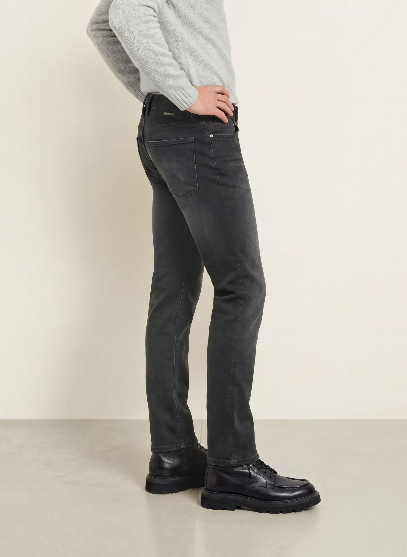 ALBERTO Jeans PIPE Regular Fit: 996 ANTHRACITE
