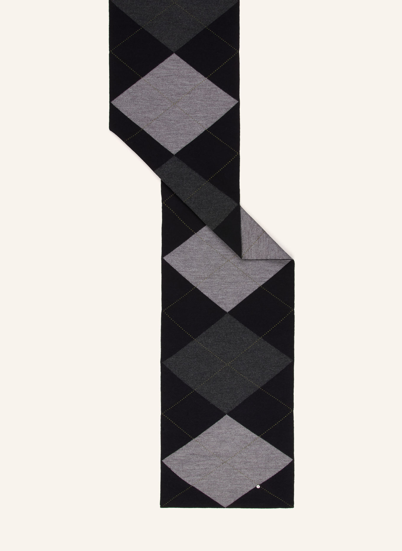Burlington Scarves: GRAY / DARK GRAY / BLACK