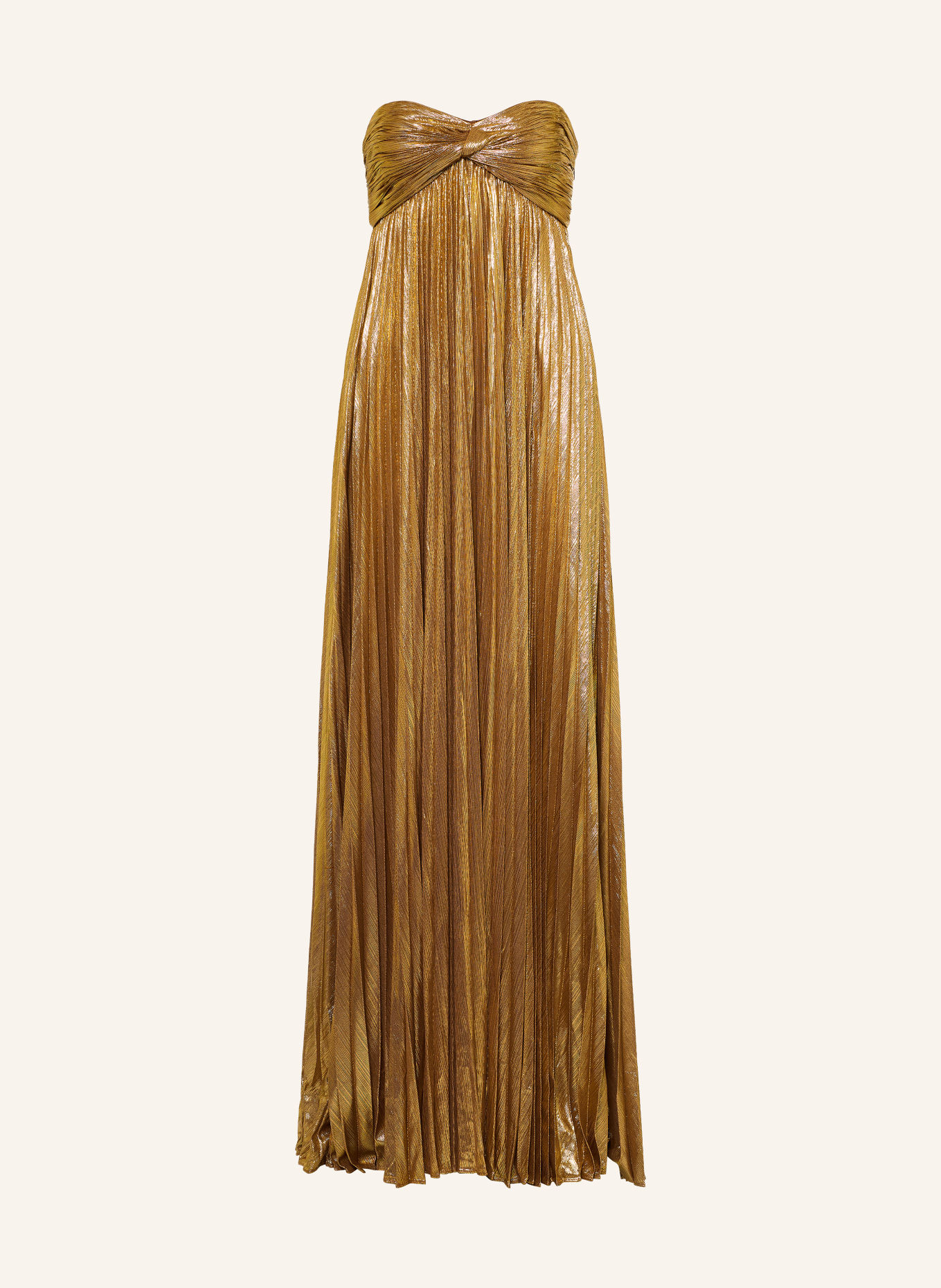 RETROFÊTE Pleated dress ZOA: GOLD