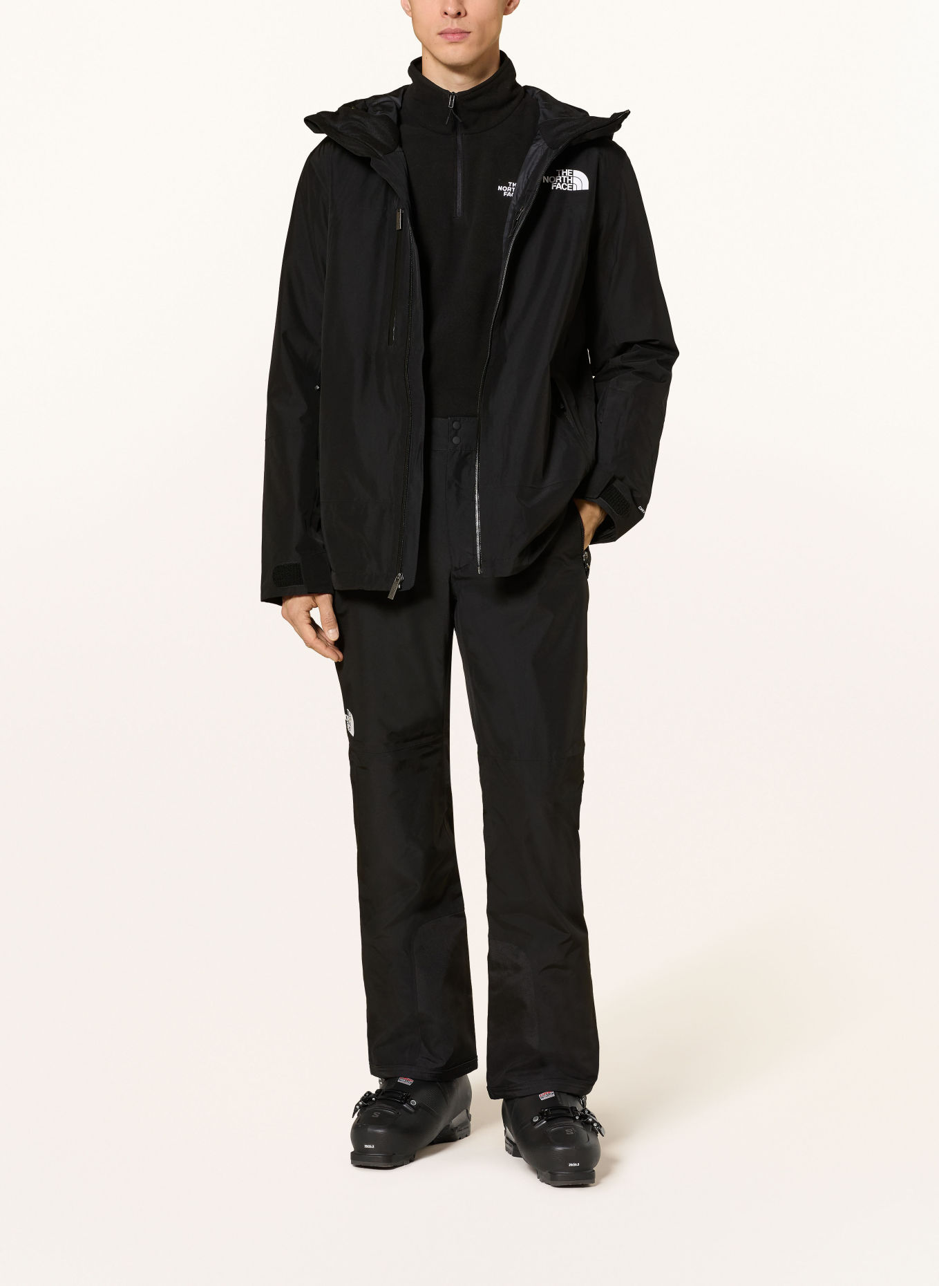 THE NORTH FACE Ski broek DESCENDIT: ZWART