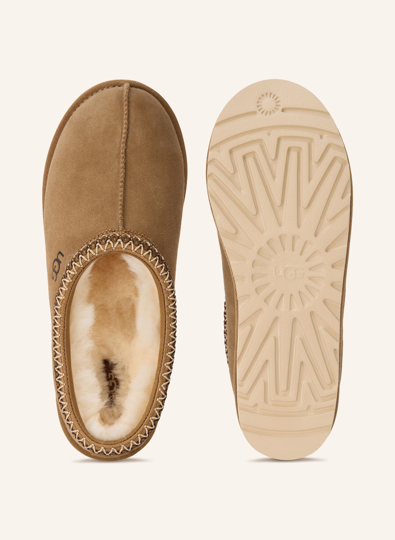 UGG Pantofle TASMAN II: SVĚTLE HNĚDÁ