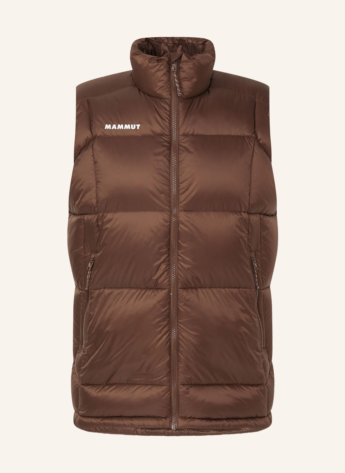 MAMMUT Daunenweste GACIER GLOW IN VEST: BRAUN