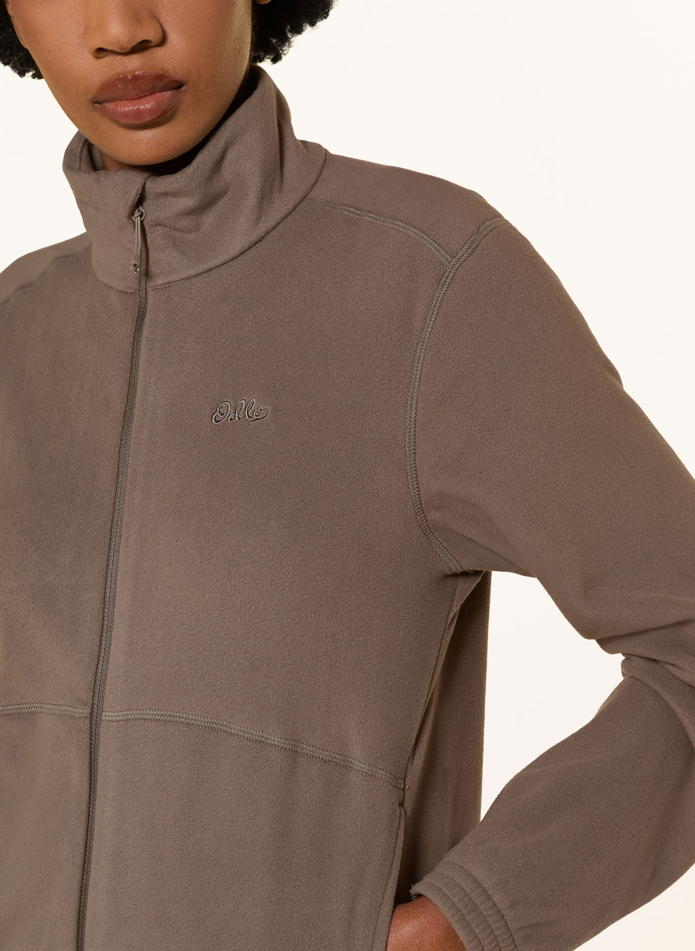 odlo Fleecejack CLASSIC ESSENTIALS: TAUPE