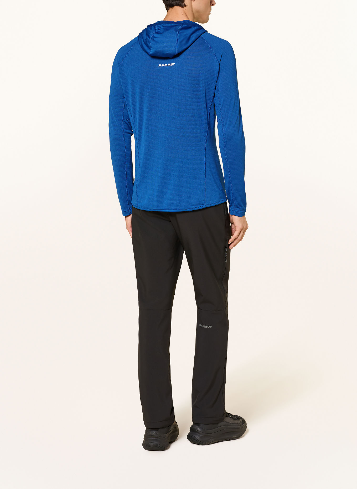 MAMMUT Midlayer AENERGY LIGHT HOODED: BLUE