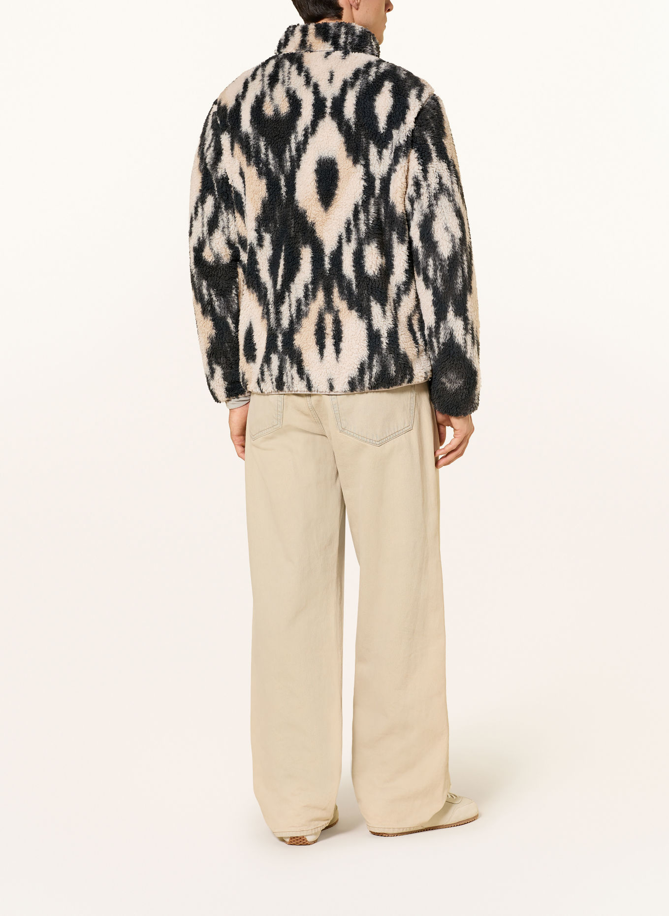 Columbia WINTER PASS™ Fleecejas, omkeerbaar: BEIGE / ZWART