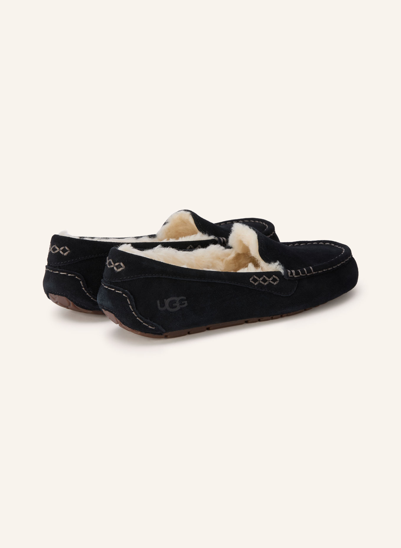 UGG Hausschuhe W ANSLEY: SCHWARZ