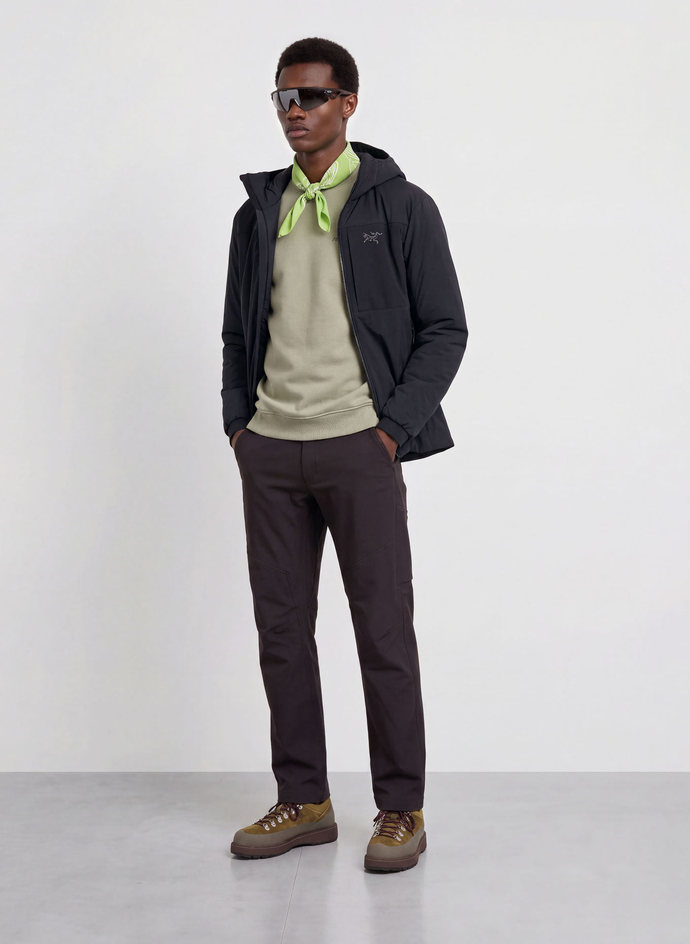 ARC'TERYX Funktionsjacke PROTON: SCHWARZ