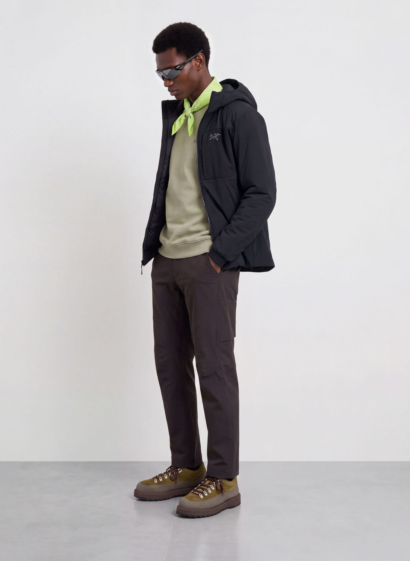 ARC'TERYX Funktionsjacke PROTON: SCHWARZ