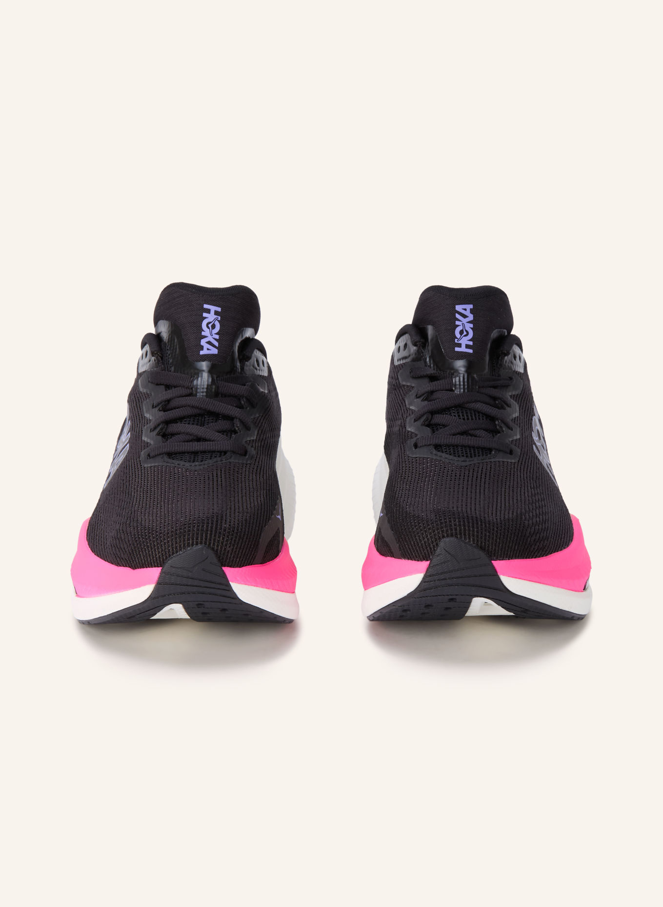 HOKA Hardloopschoenen MACH X3: ZWART / PAARS