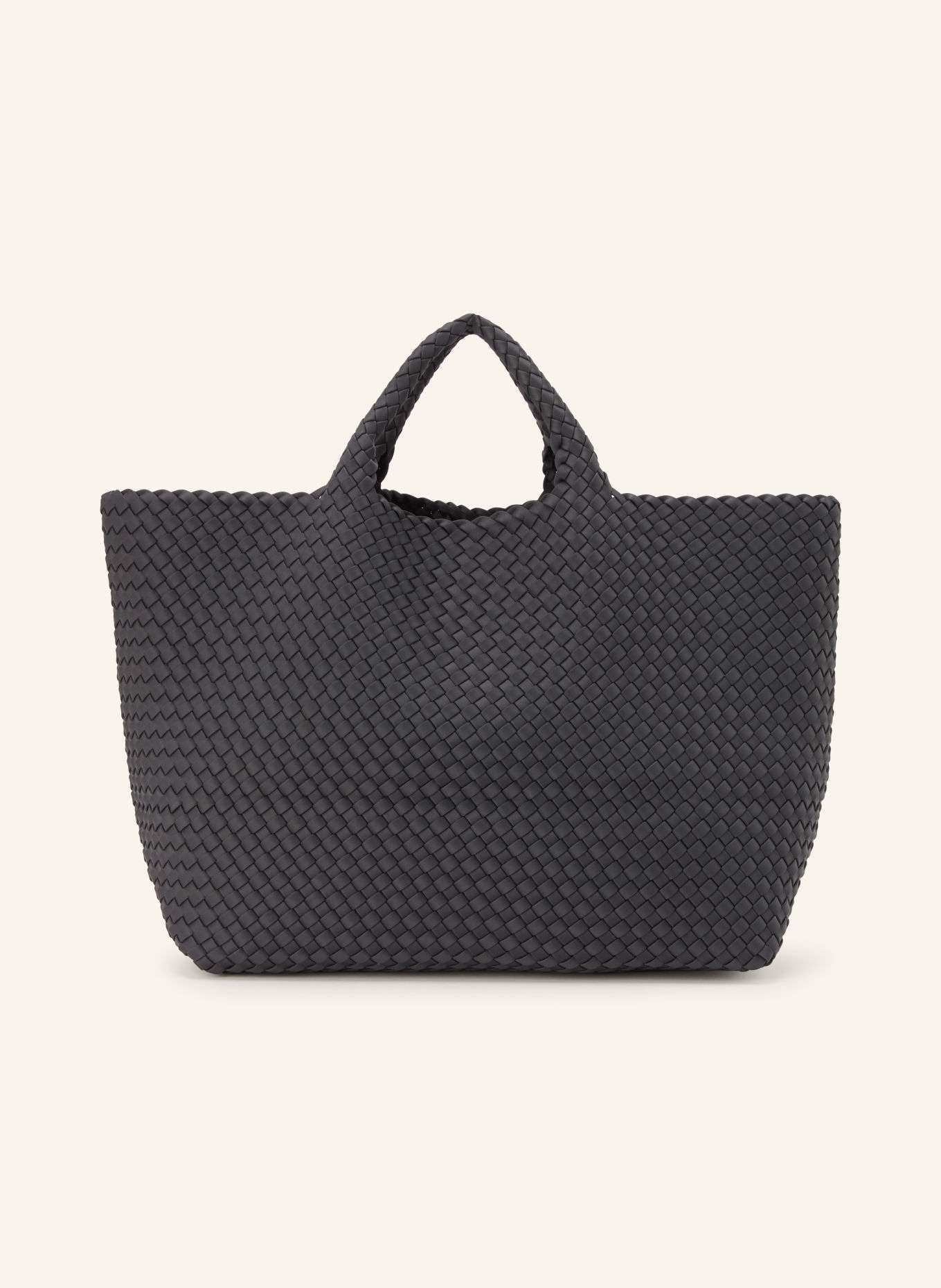 Naghedi Sac cabas ST. BARTHS LARGE avec Pochette: GRIS FONCÉ