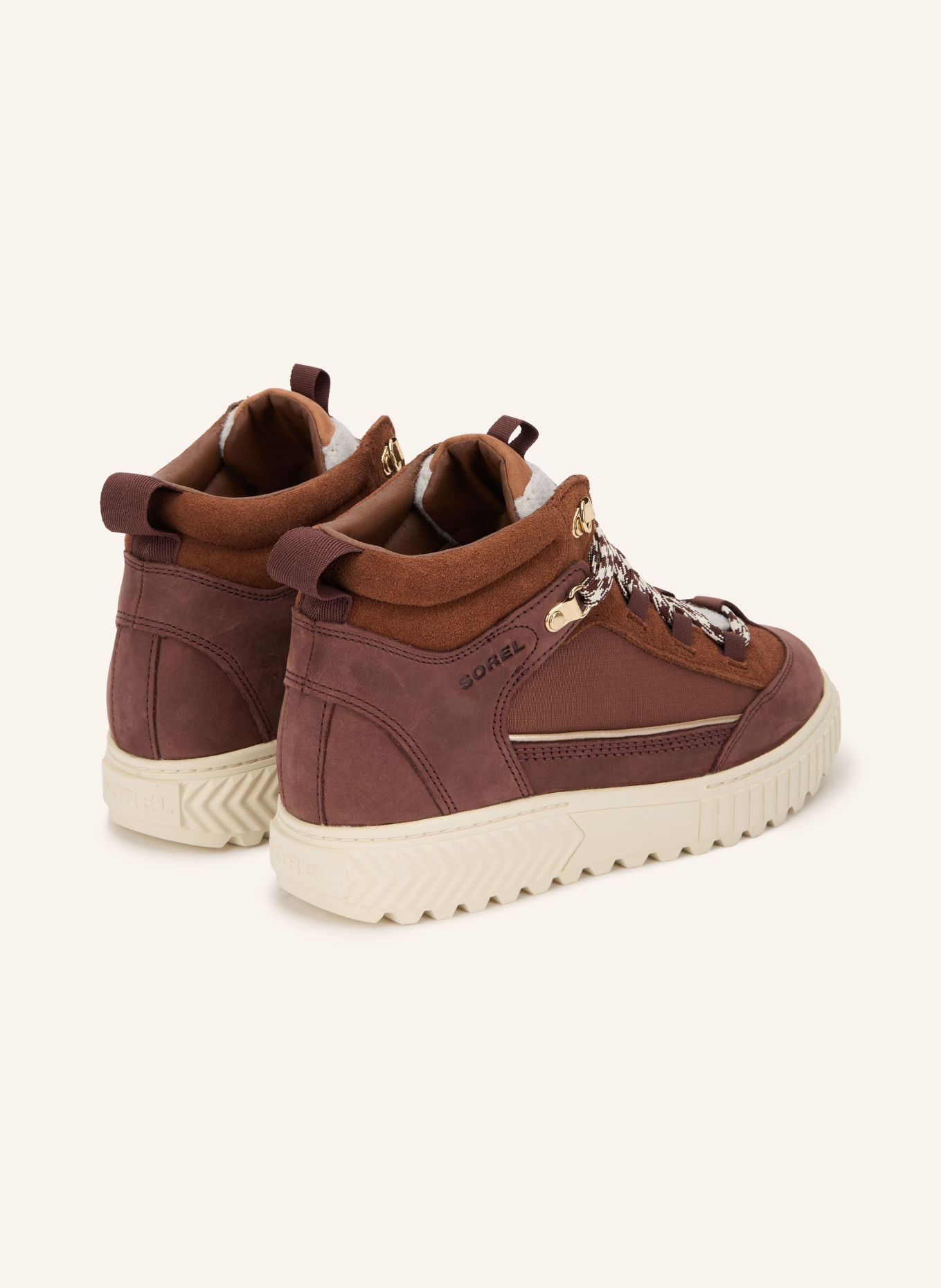 SOREL Lace-up boots ONA AVE™ PEAK BOOT: BROWN / LIGHT GRAY
