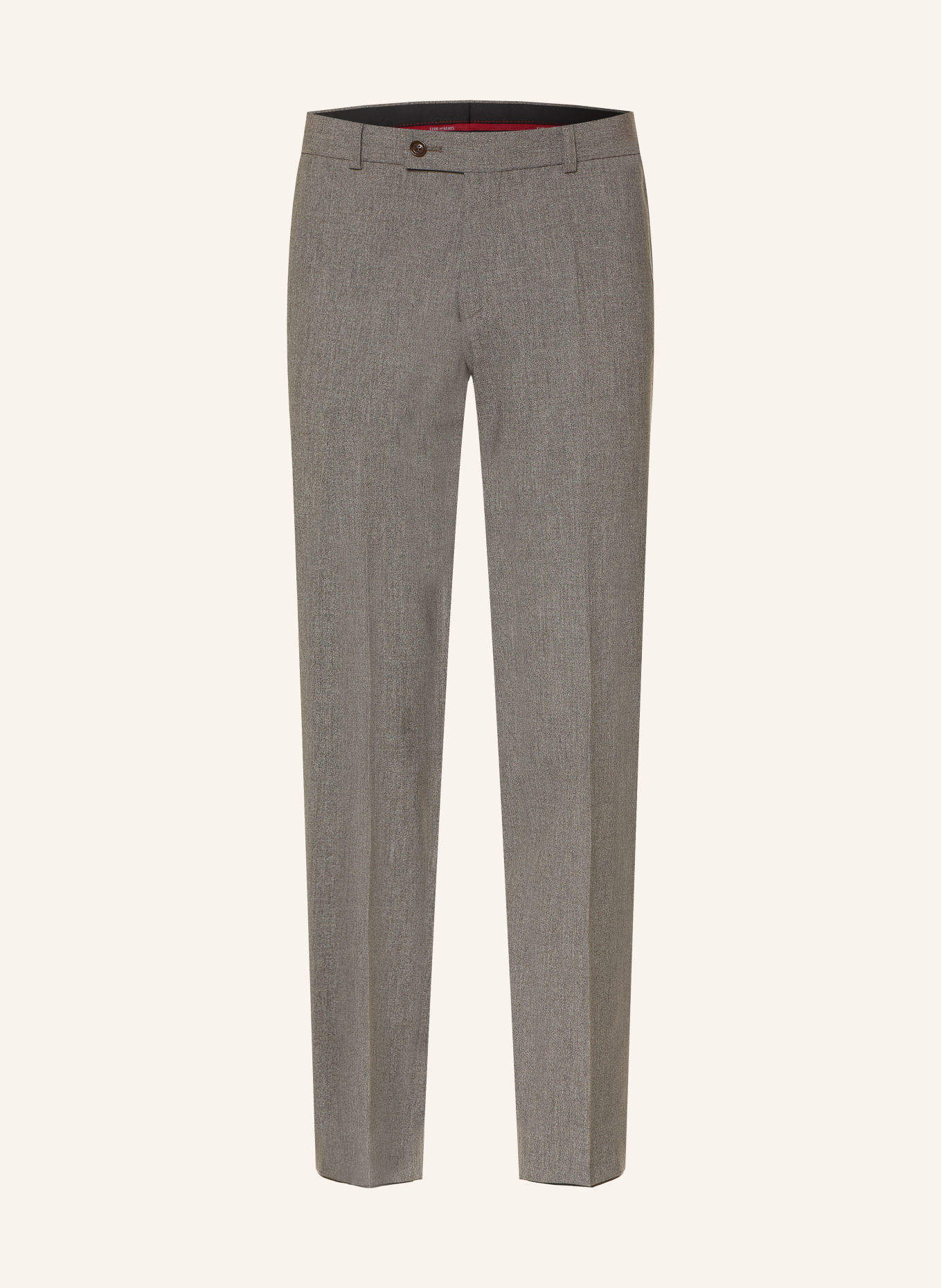 CG - CLUB of GENTS CG COLE slim fit suit trousers: 72 BRAUN