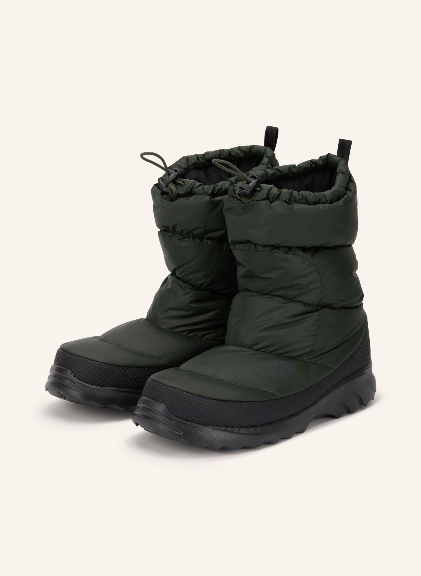THE NORTH FACE Laarzen NUPTSE TRACTION: DONKERGROEN / ZWART