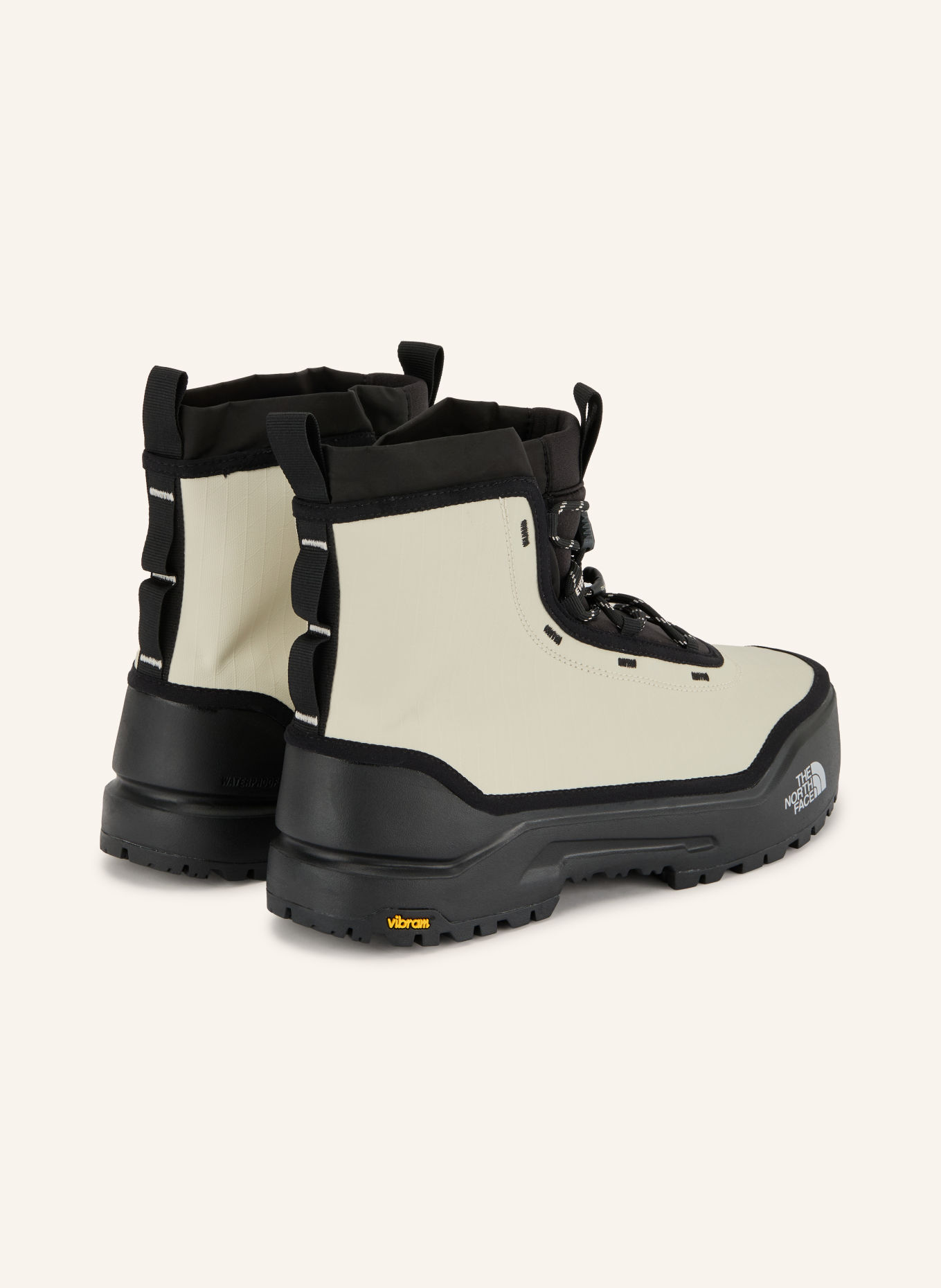 THE NORTH FACE BASE CAMP 100 boots: CREAM / BLACK