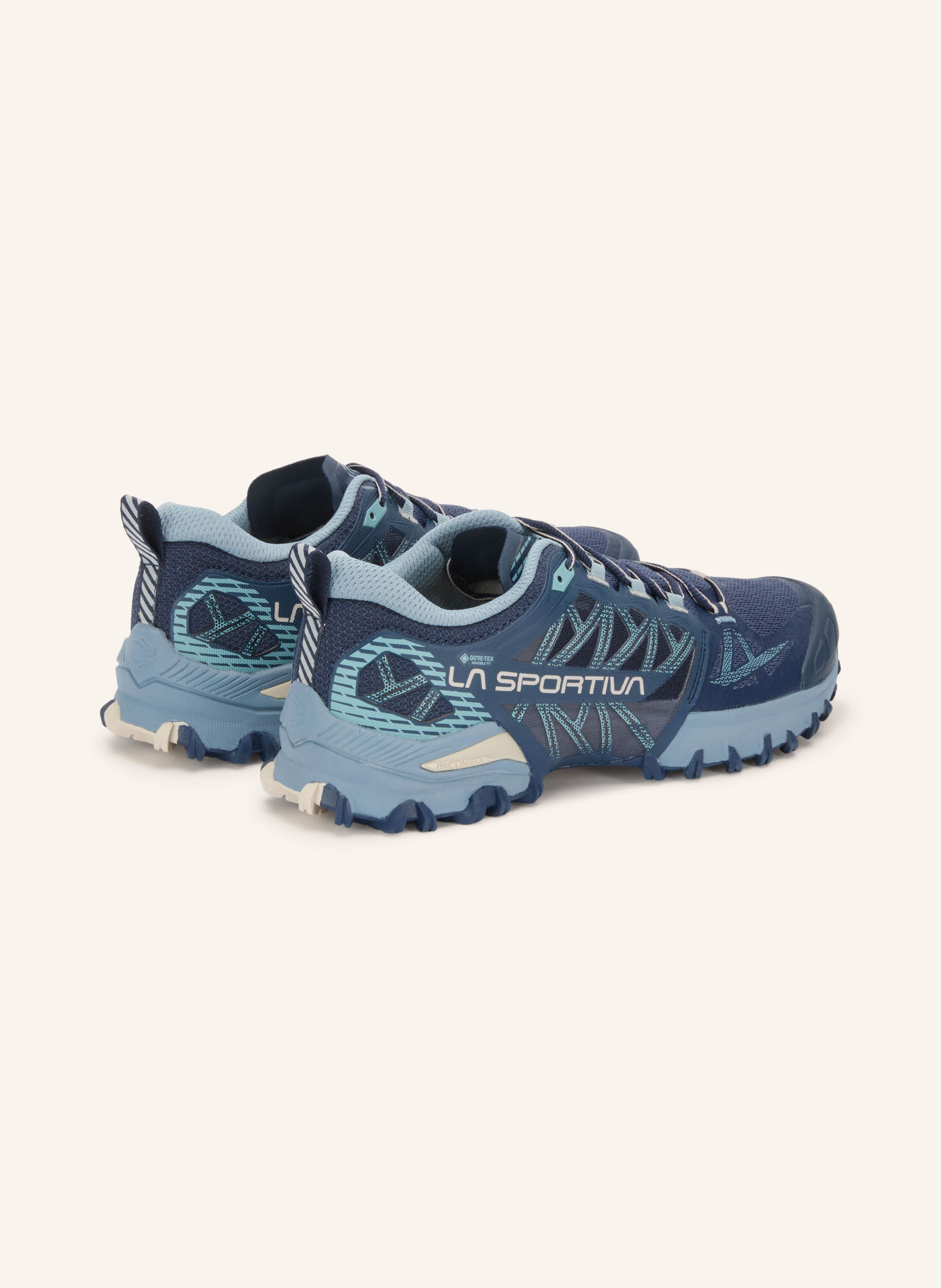 LA SPORTIVA Trailrunningschoenen BUSHIDO III GTX: DONKERBLAUW / LICHTBLAUW / BLAUW