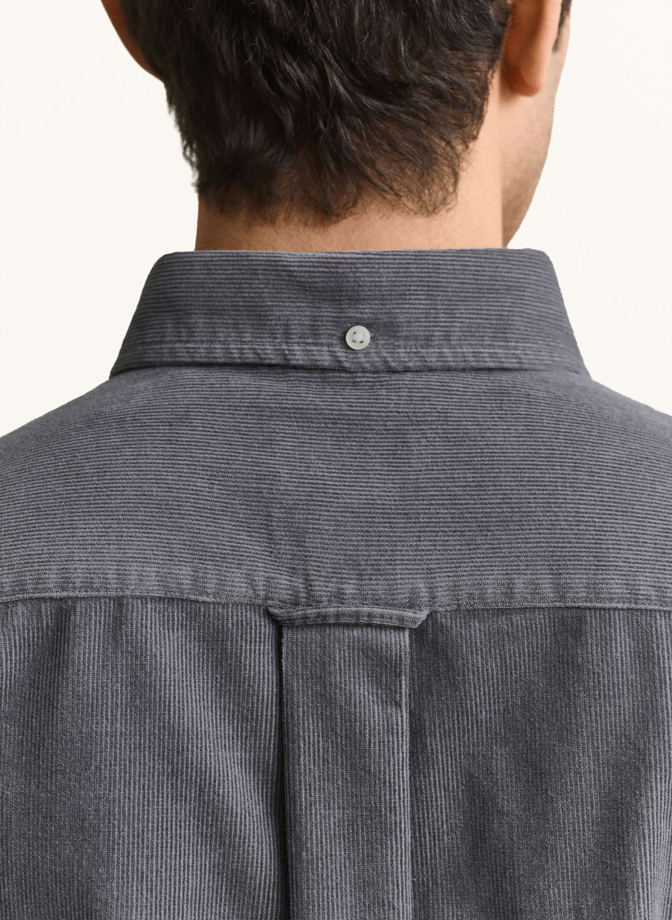 GANT Cord shirt regular fit: GRAY