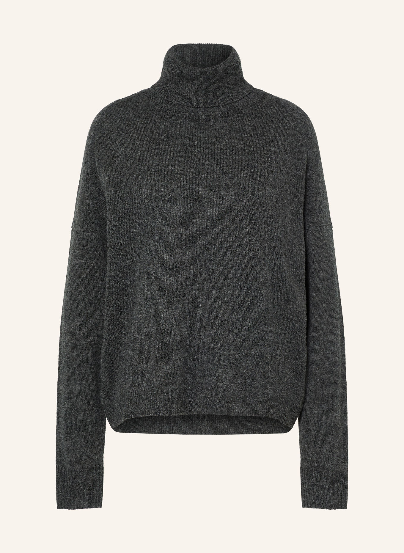 CLOSED turtleneck sweater: DARK GRAY