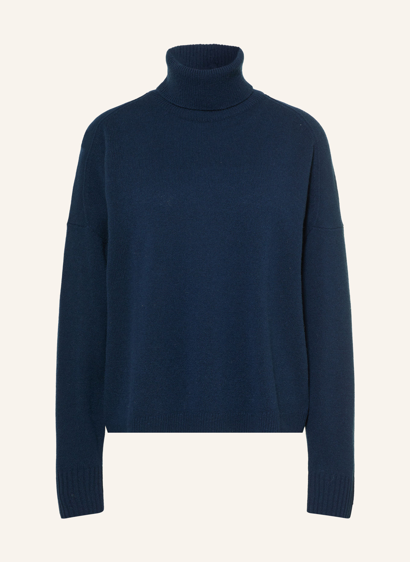 CLOSED Rollkragenpullover: DUNKELBLAU