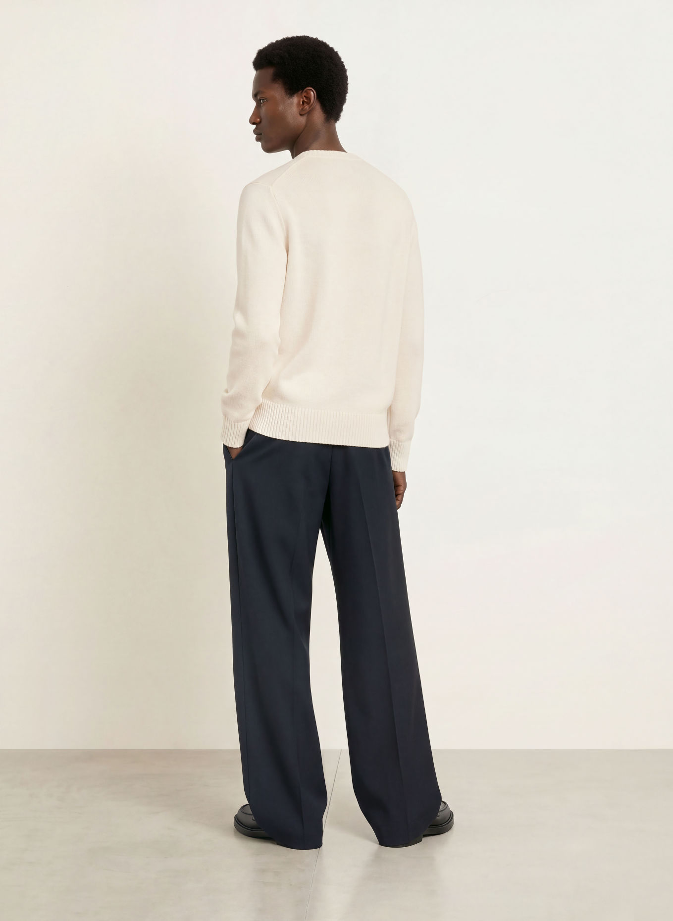 LACOSTE sweater: CREAM